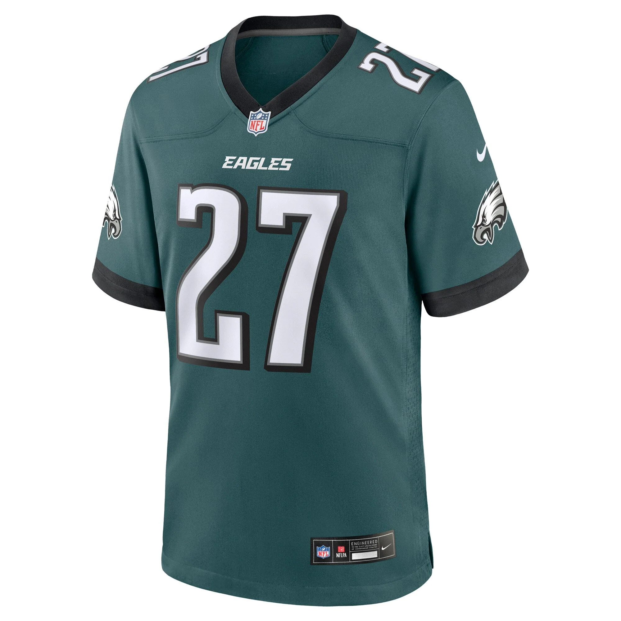 Quinyon Mitchell Philadelphia Eagles Nike    Game Jersey - Midnight Green
