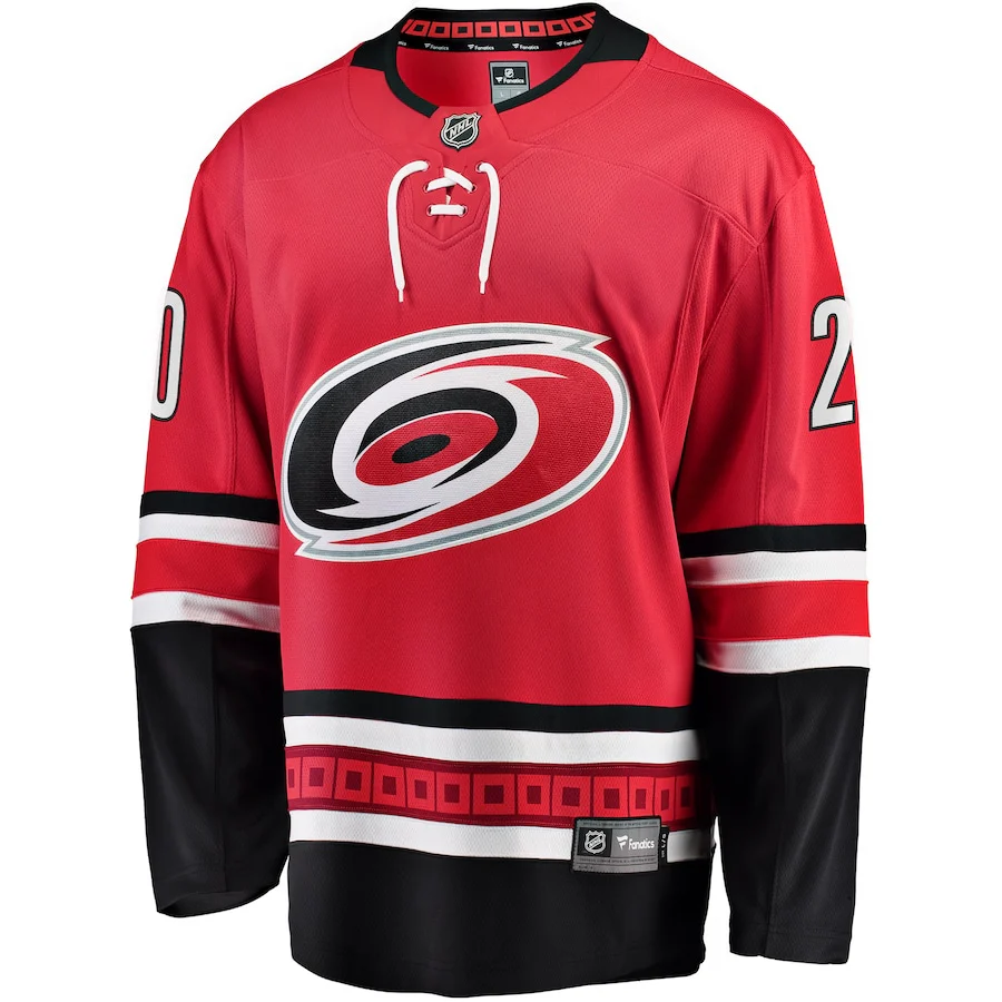 Sebastian Aho Carolina Hurricanes   Alternate Breakaway  Jersey - Red
