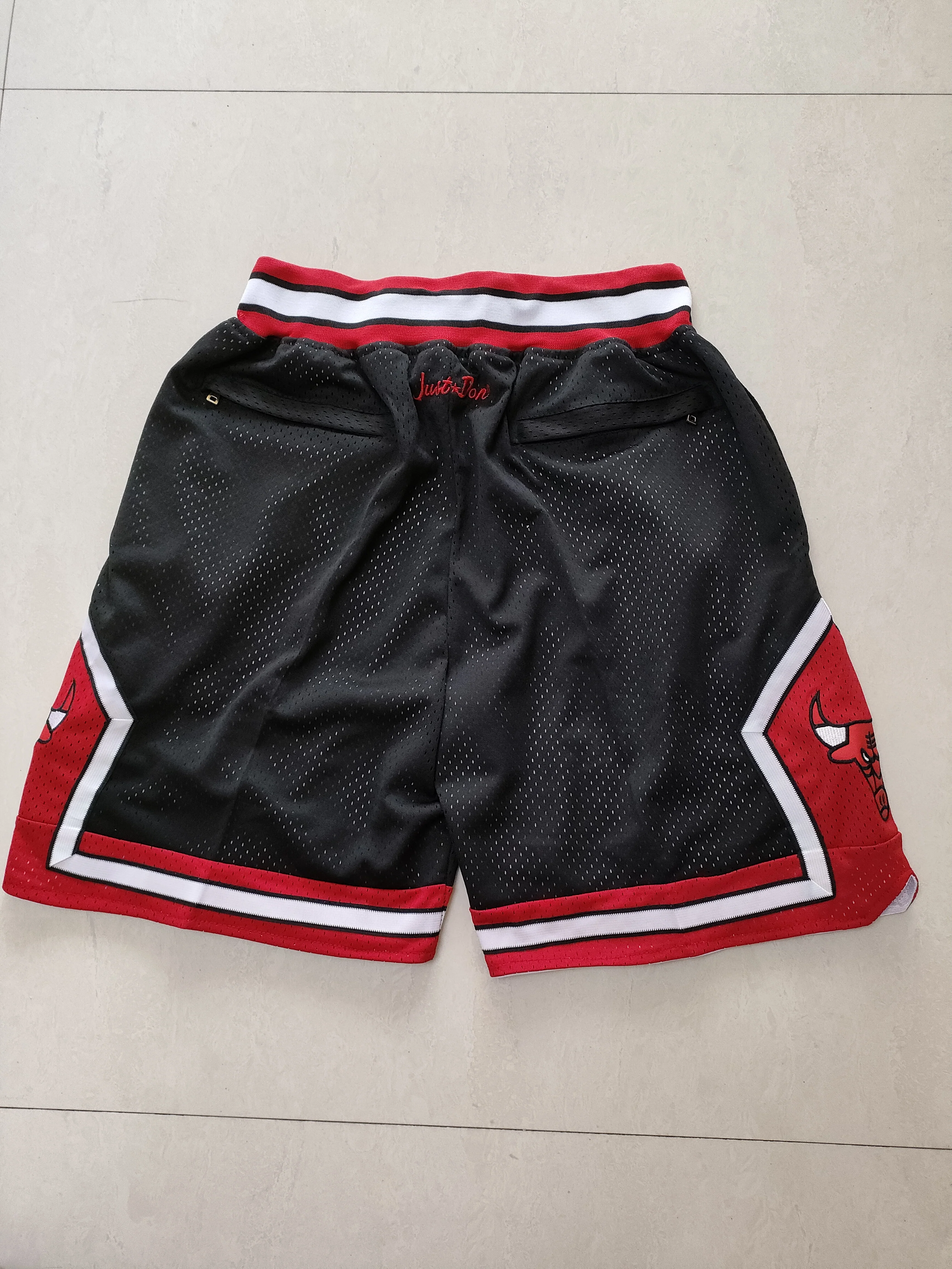 JUST DON Chicago Bulls Pocket Shorts