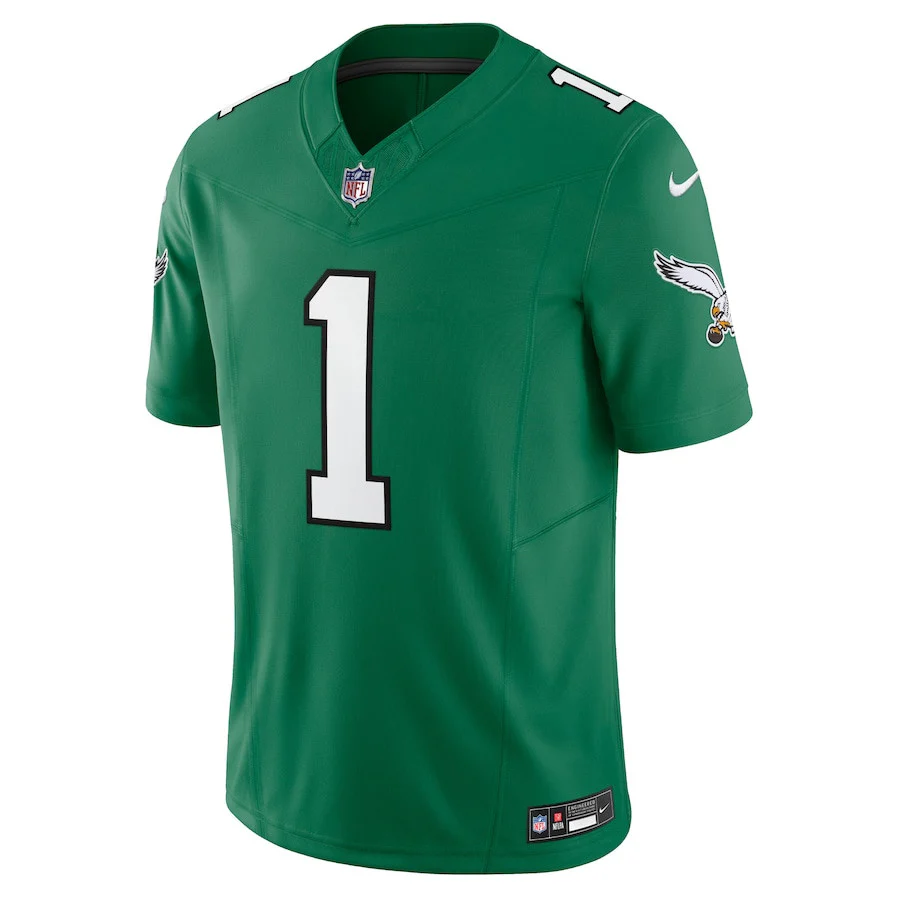 Jalen Hurts Philadelphia Eagles Vapor F.U.S.E. Limited Jersey - Kelly Green