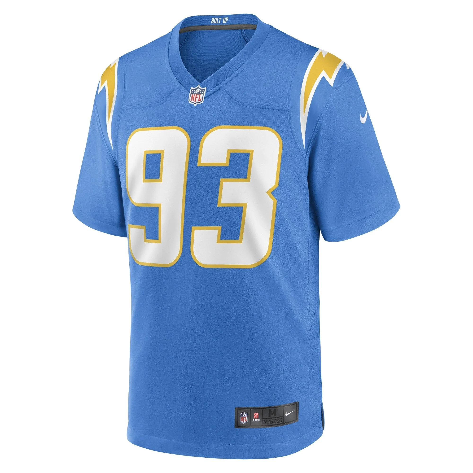 Otito Ogbonnia Los Angeles Chargers Nike Game   Jersey - Powder Blue