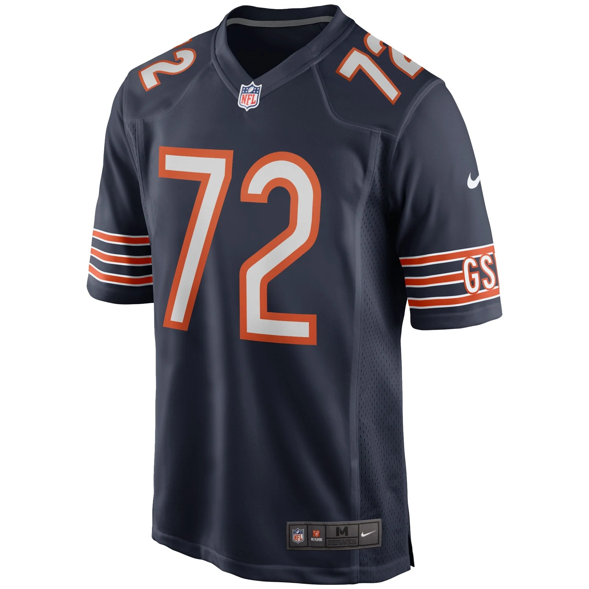 William Perry Chicago Bears Nike Game Retired   Jersey - Navy