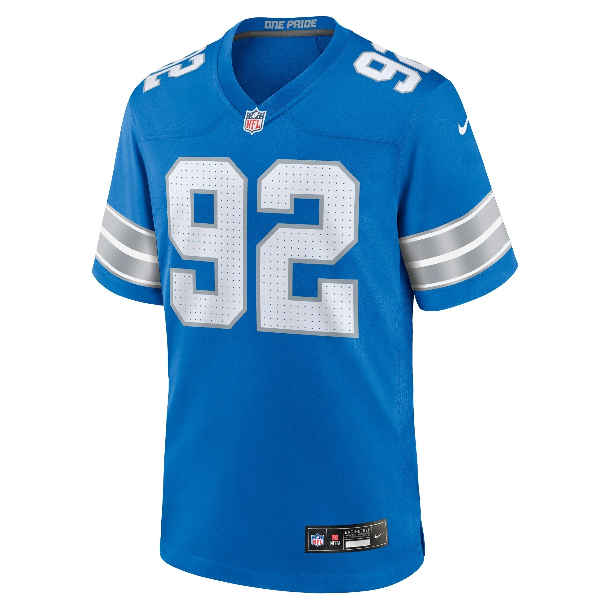 Marcus Davenport Detroit Lions Nike Team Game Jersey -  Blue