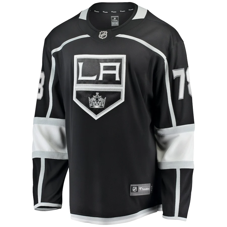 Alex Laferriere Los Angeles Kings   Home Premier Breakaway  Jersey - Black