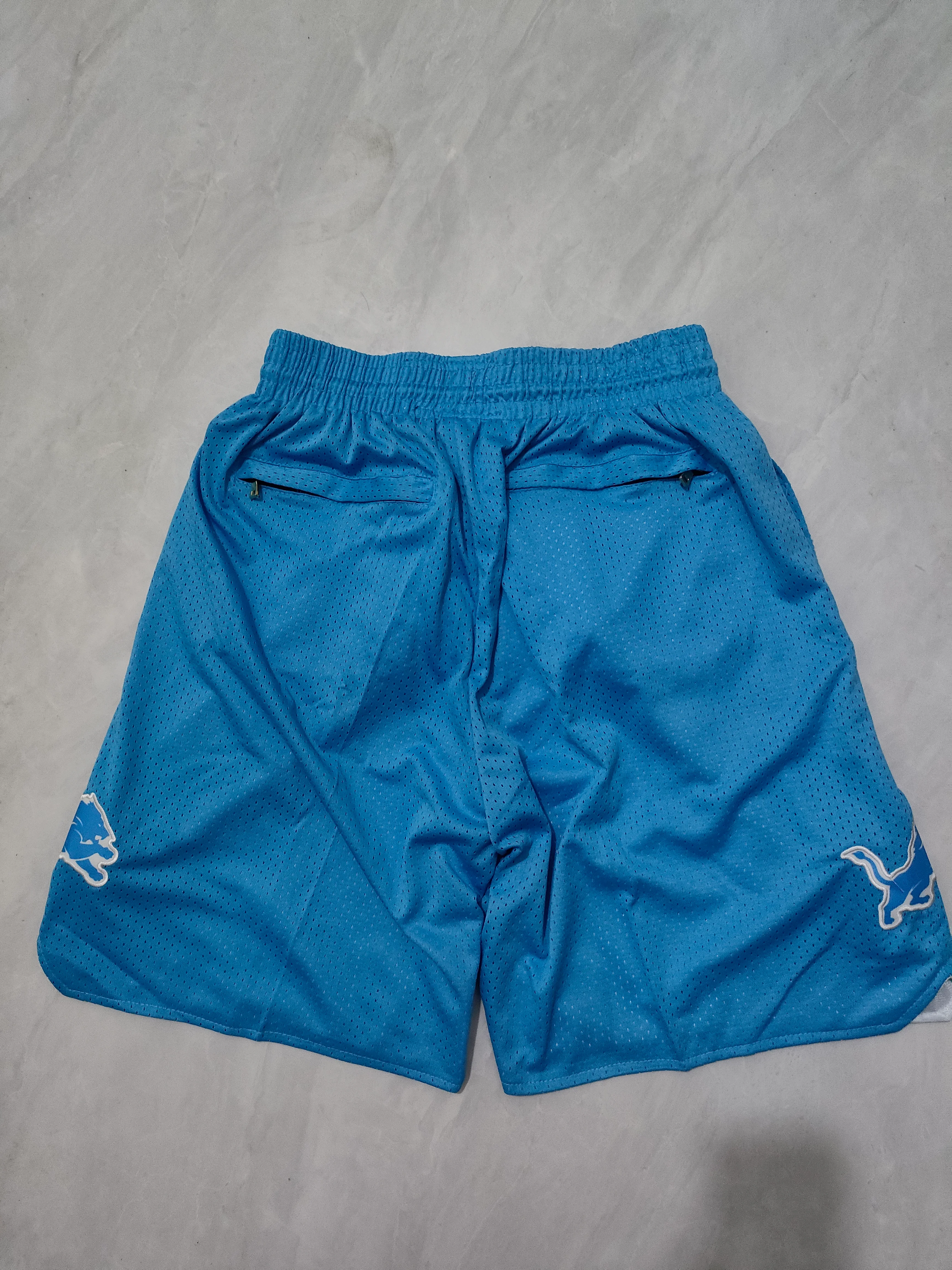 JUST DON Detroit Lions Pocket Shorts