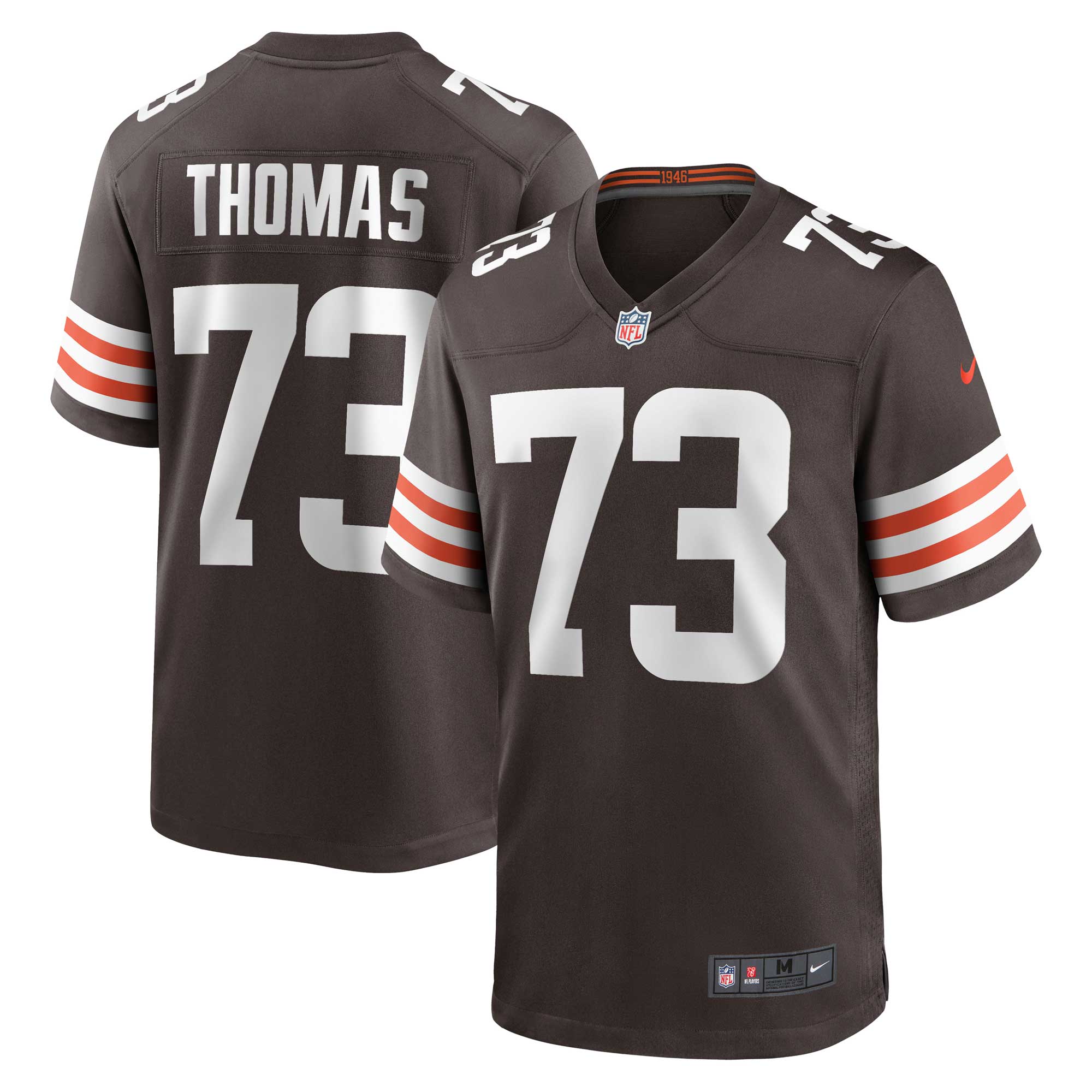 Joe Thomas Cleveland Browns Nike Retired   Game Jersey - Brown