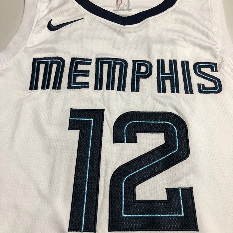 Ja Morant Memphis Grizzlies White 12 MN