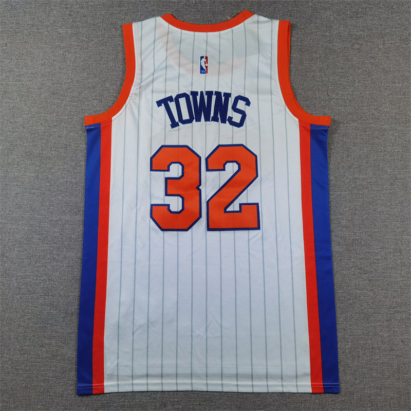 Unisex New York Knicks 2024/25 Embroidered Swingman Jersey City Edition
