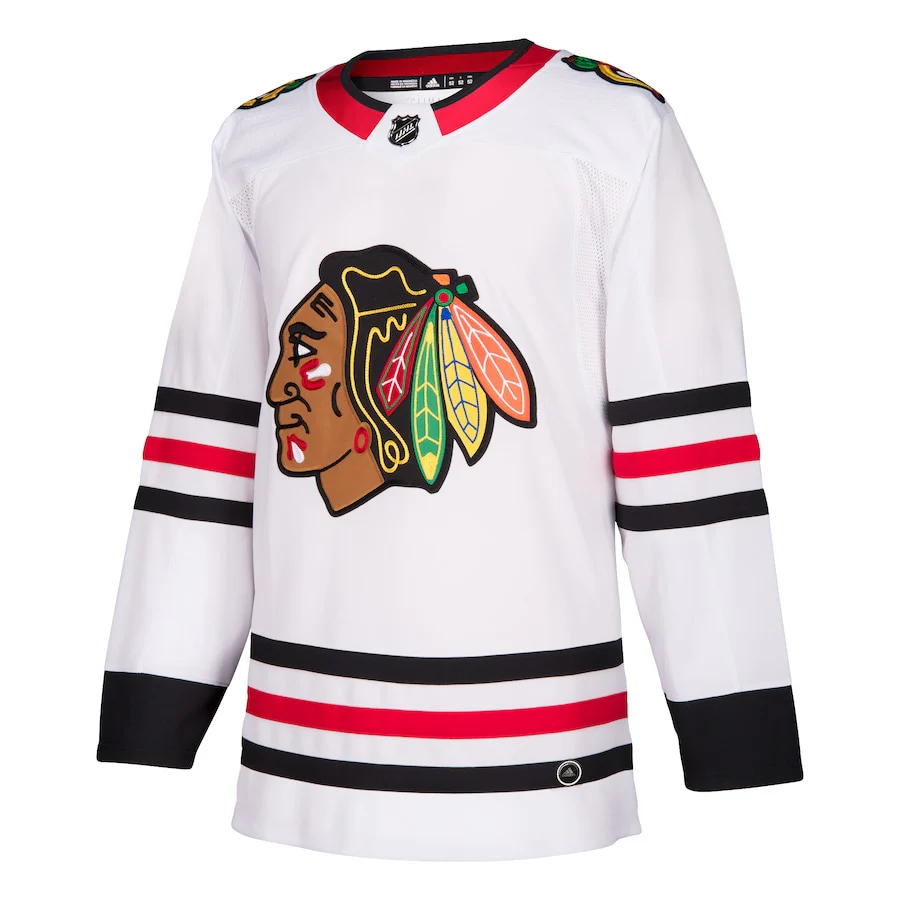 Chicago Blackhawks   Away   Blank Jersey - White