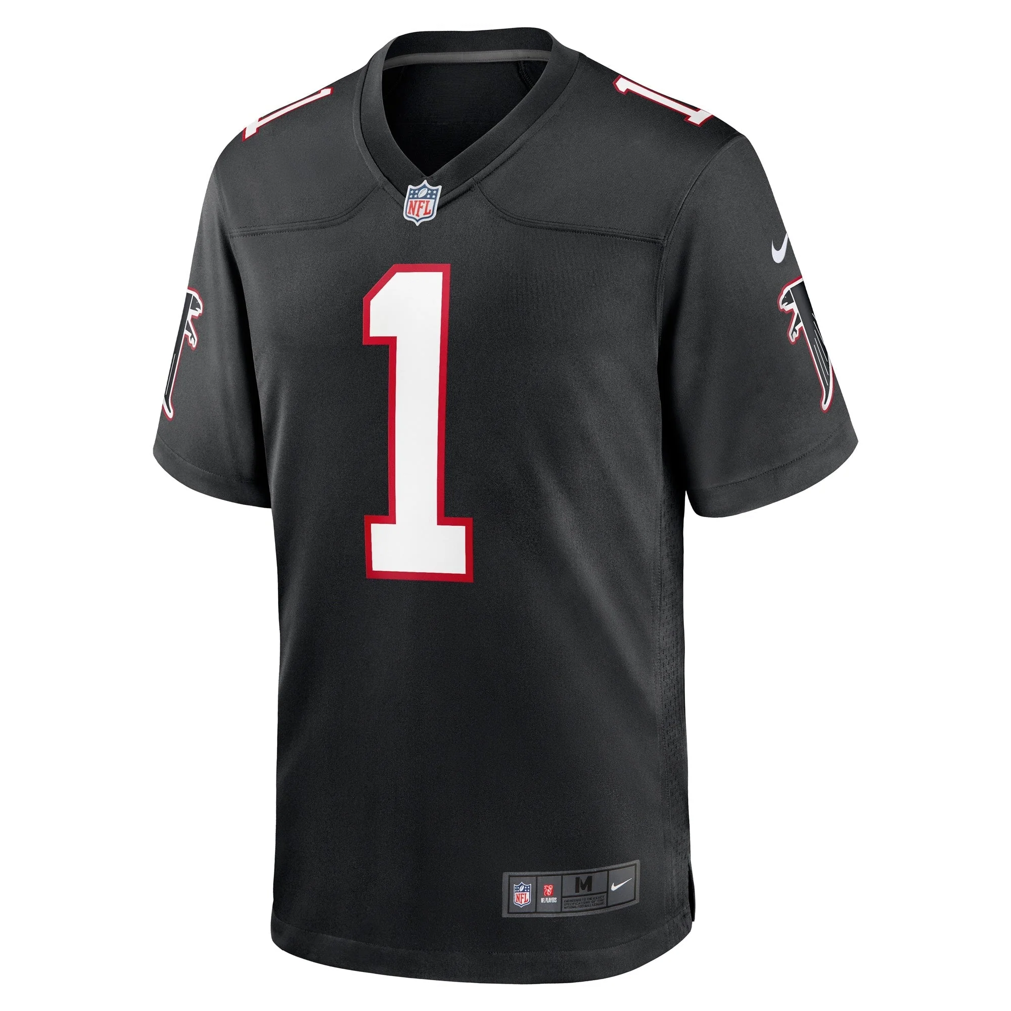 Dirty Birds Atlanta Falcons Nike Throwback Game Jersey - Black