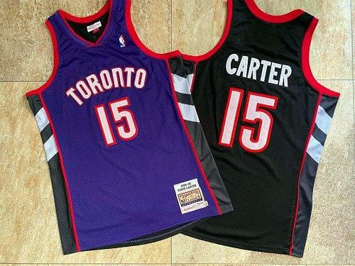 Vince Carter Toronto Raptors Throwback Jersey