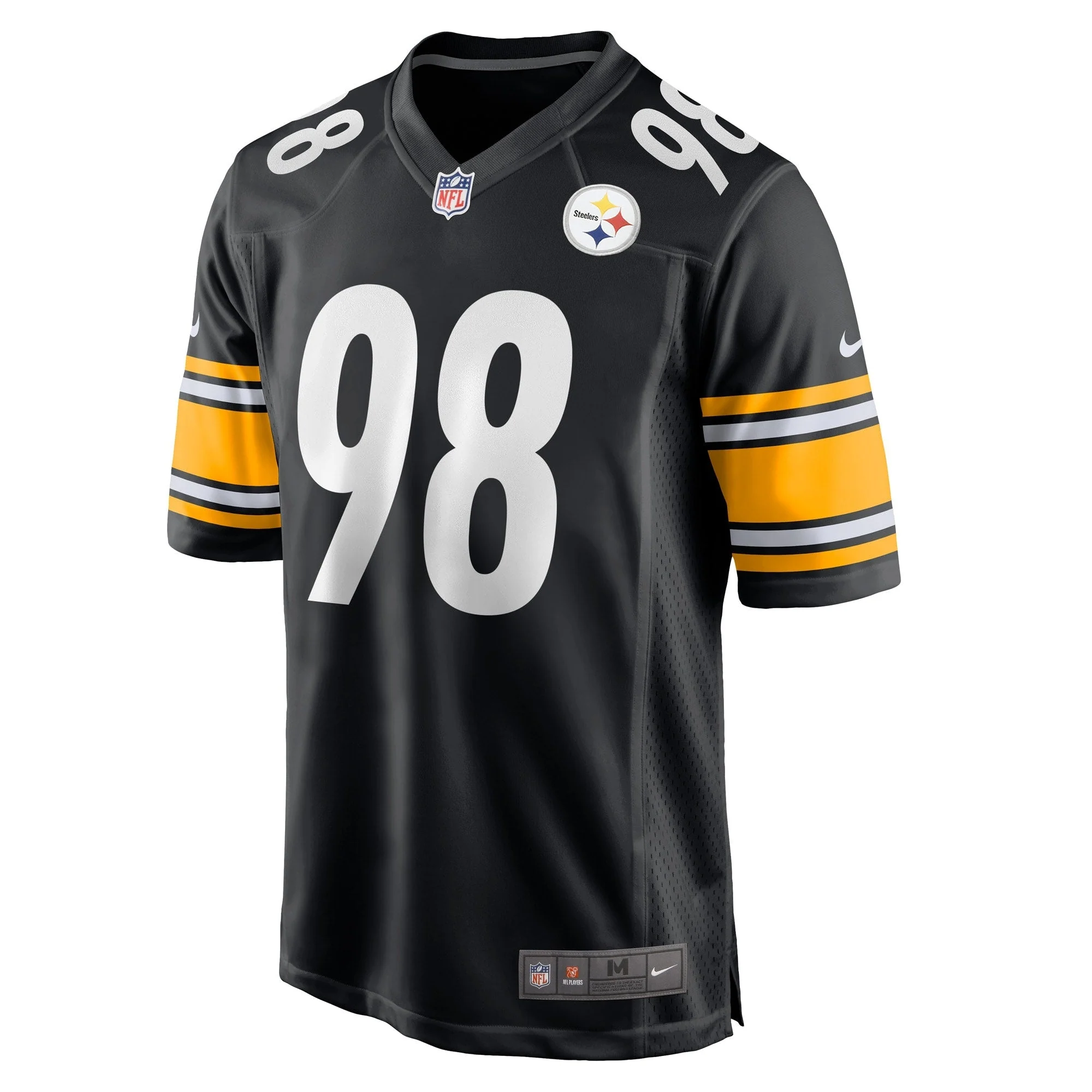 DeMarvin Leal Pittsburgh Steelers Nike Game   Jersey - Black