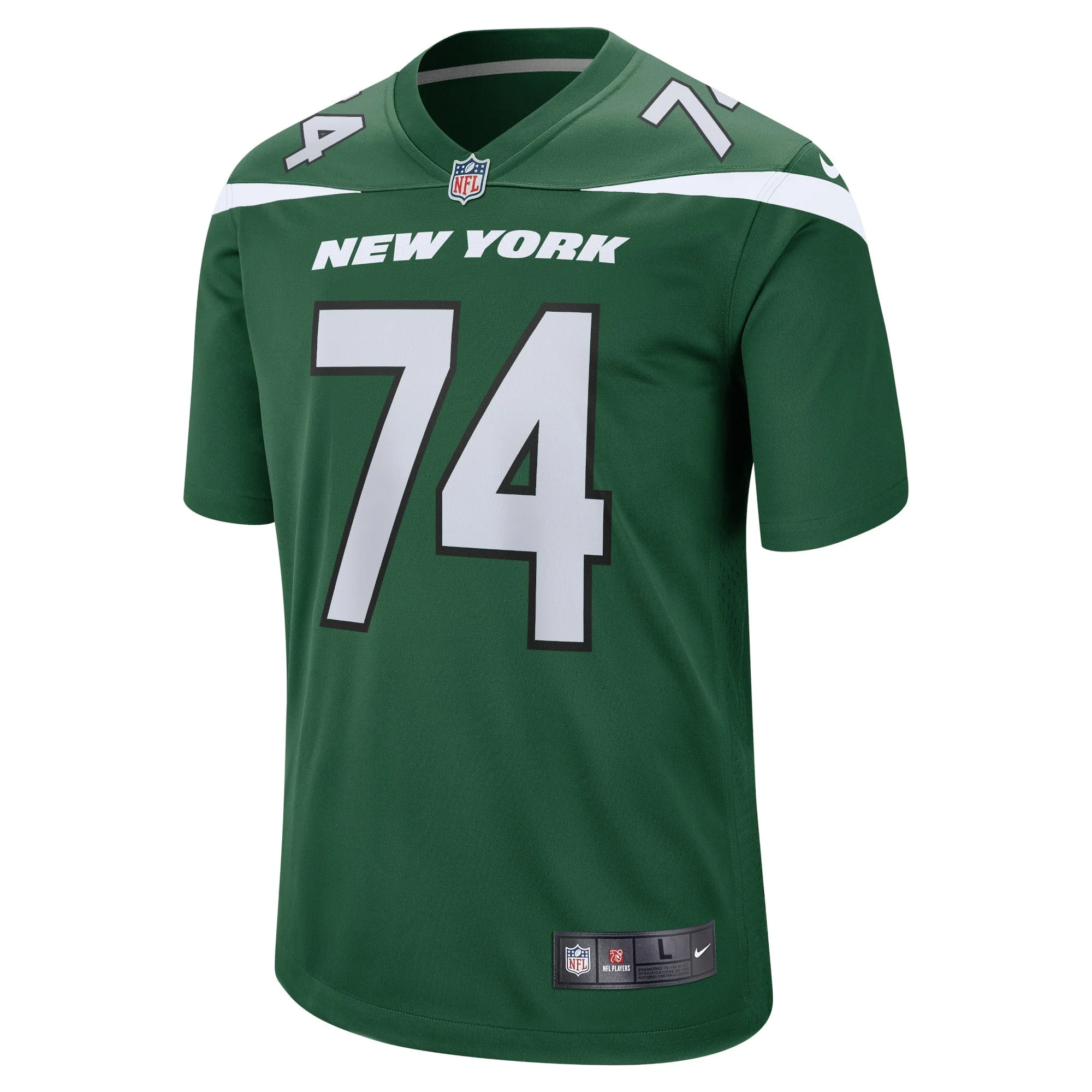 Nick Mangold New York Jets Nike Retired   Jersey - Gotham Green