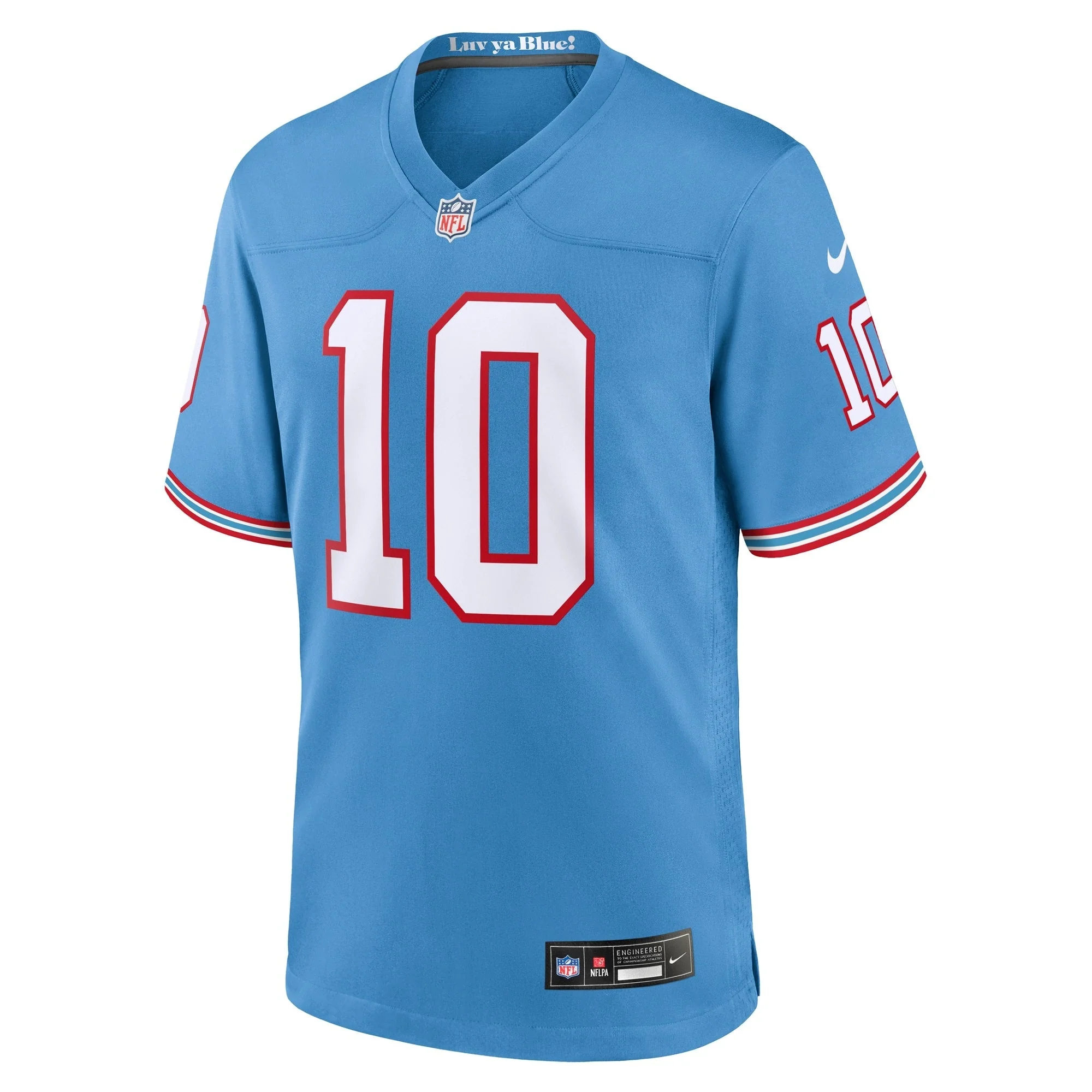 DeAndre Hopkins Tennessee Titans Nike Oilers Throwback   Game Jersey - Light Blue