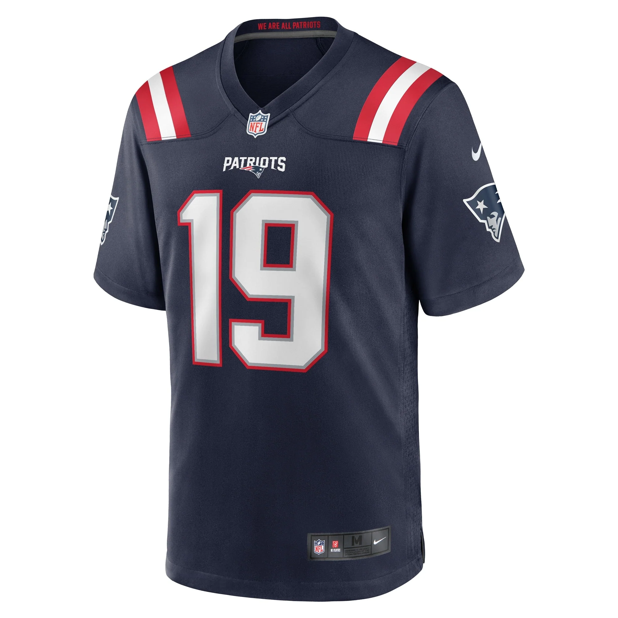 Matt Corral New England Patriots Nike Team Game Jersey -  Navy