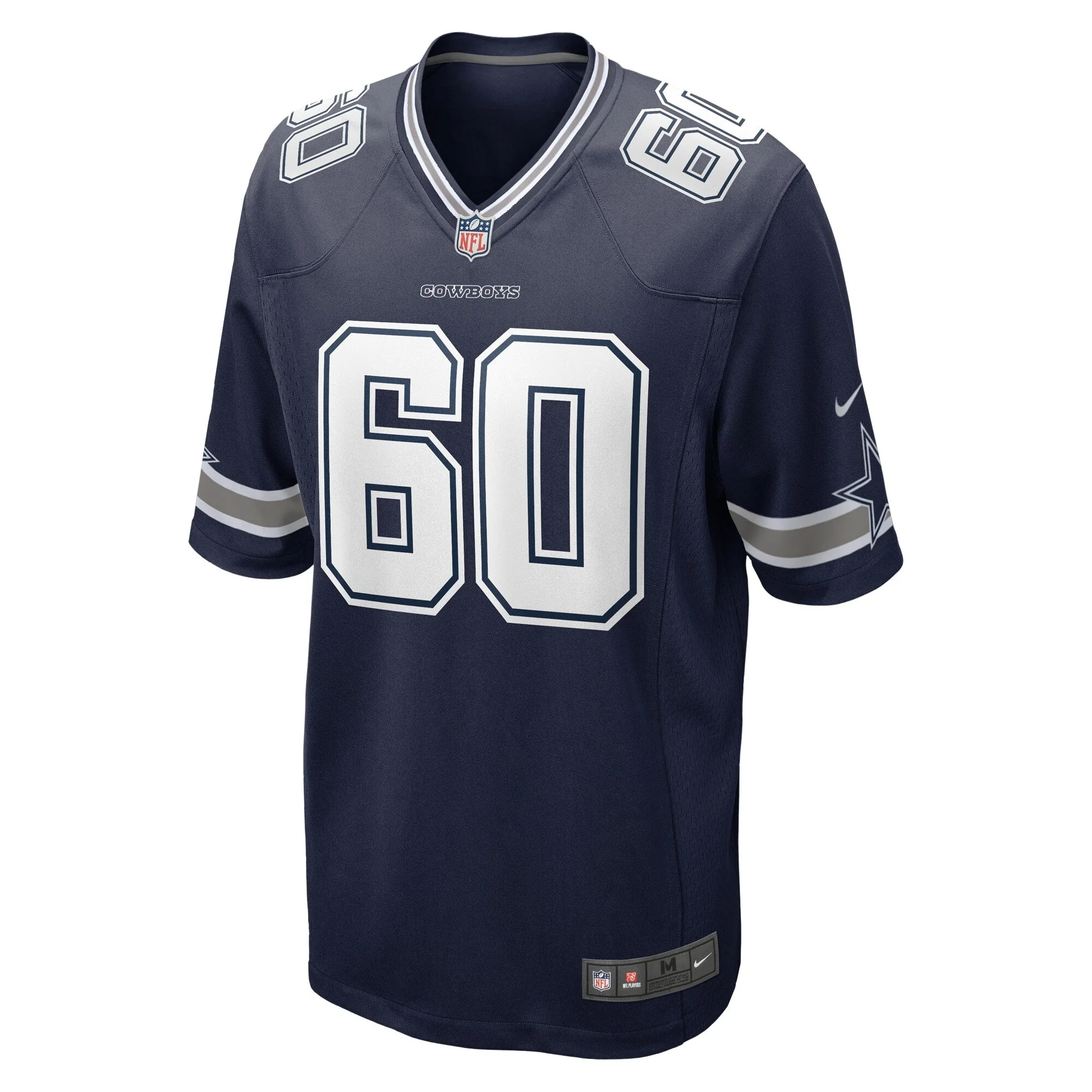 Tyler Guyton Dallas Cowboys Nike 2024 NFL active First Round Pick   Game Jersey - Navy