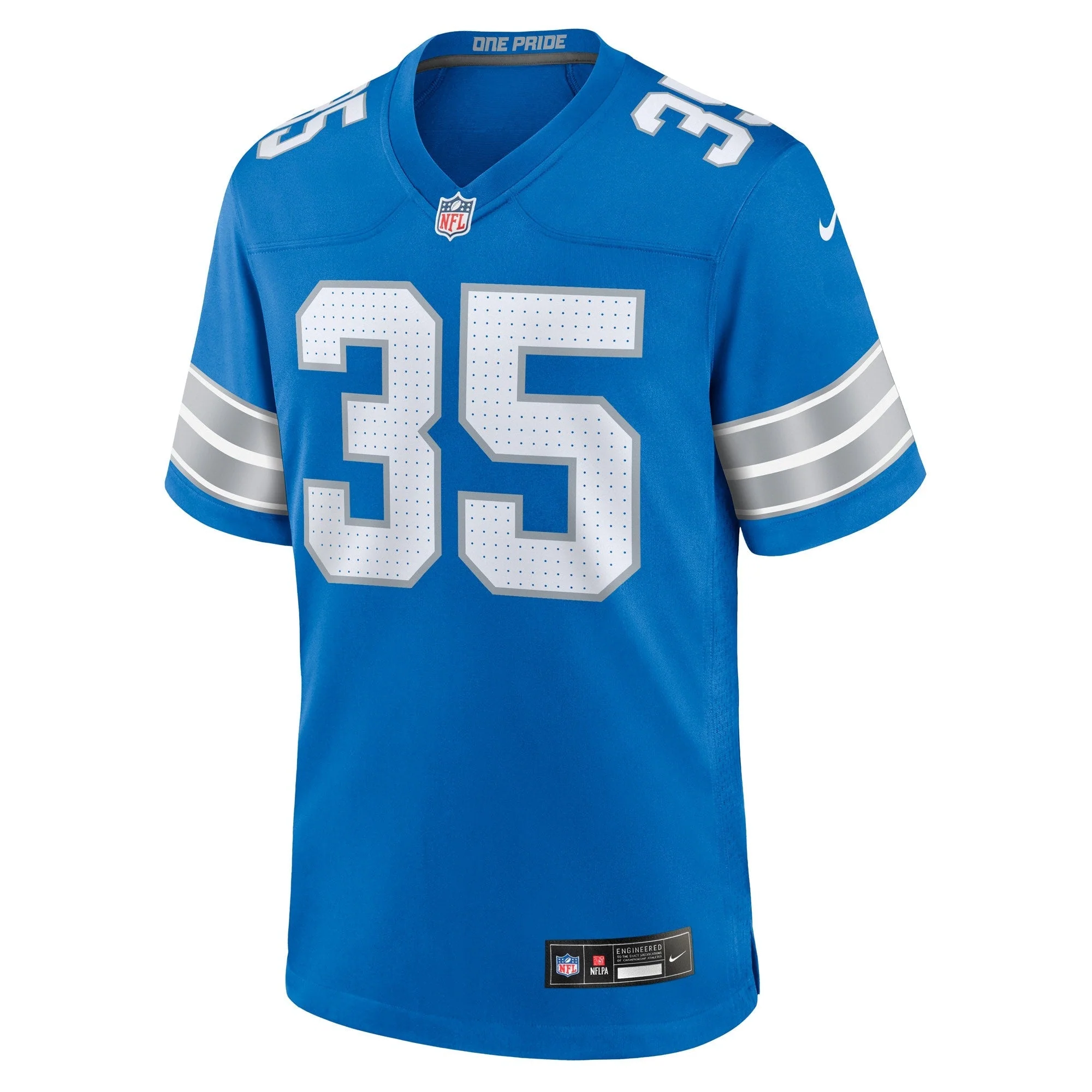Chelen Garnes Detroit Lions Nike Game Jersey -  Blue