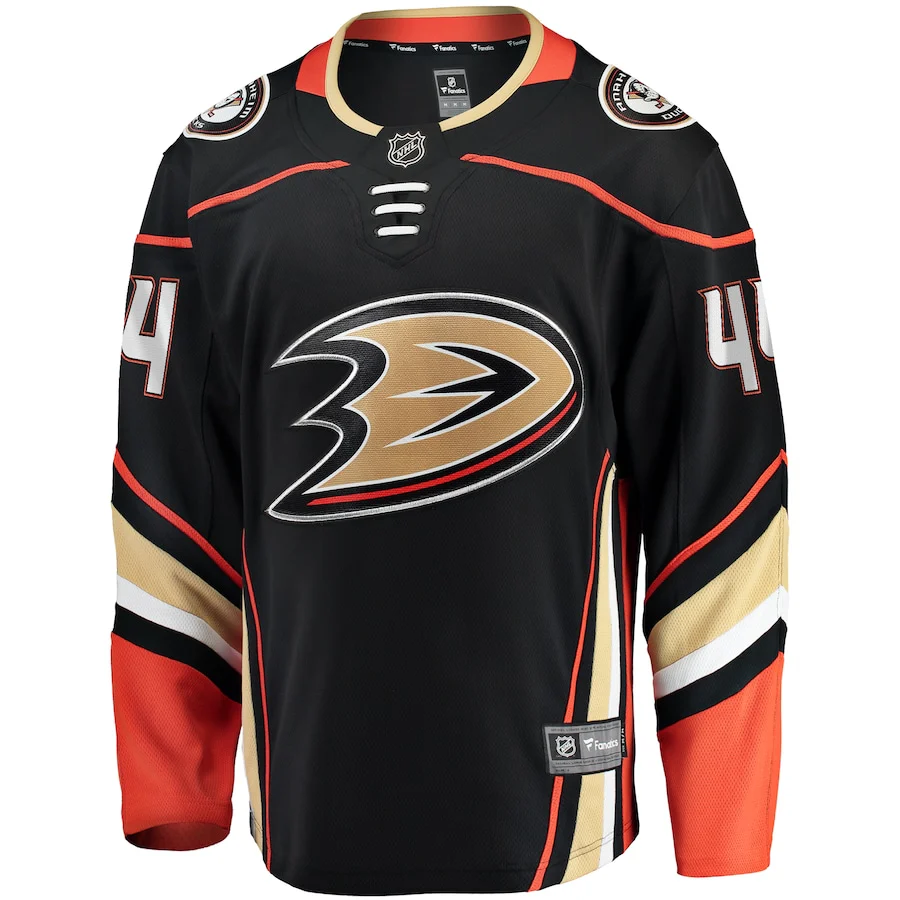 Ross Johnston Anaheim Ducks   Home Premier Breakaway  Jersey - Black