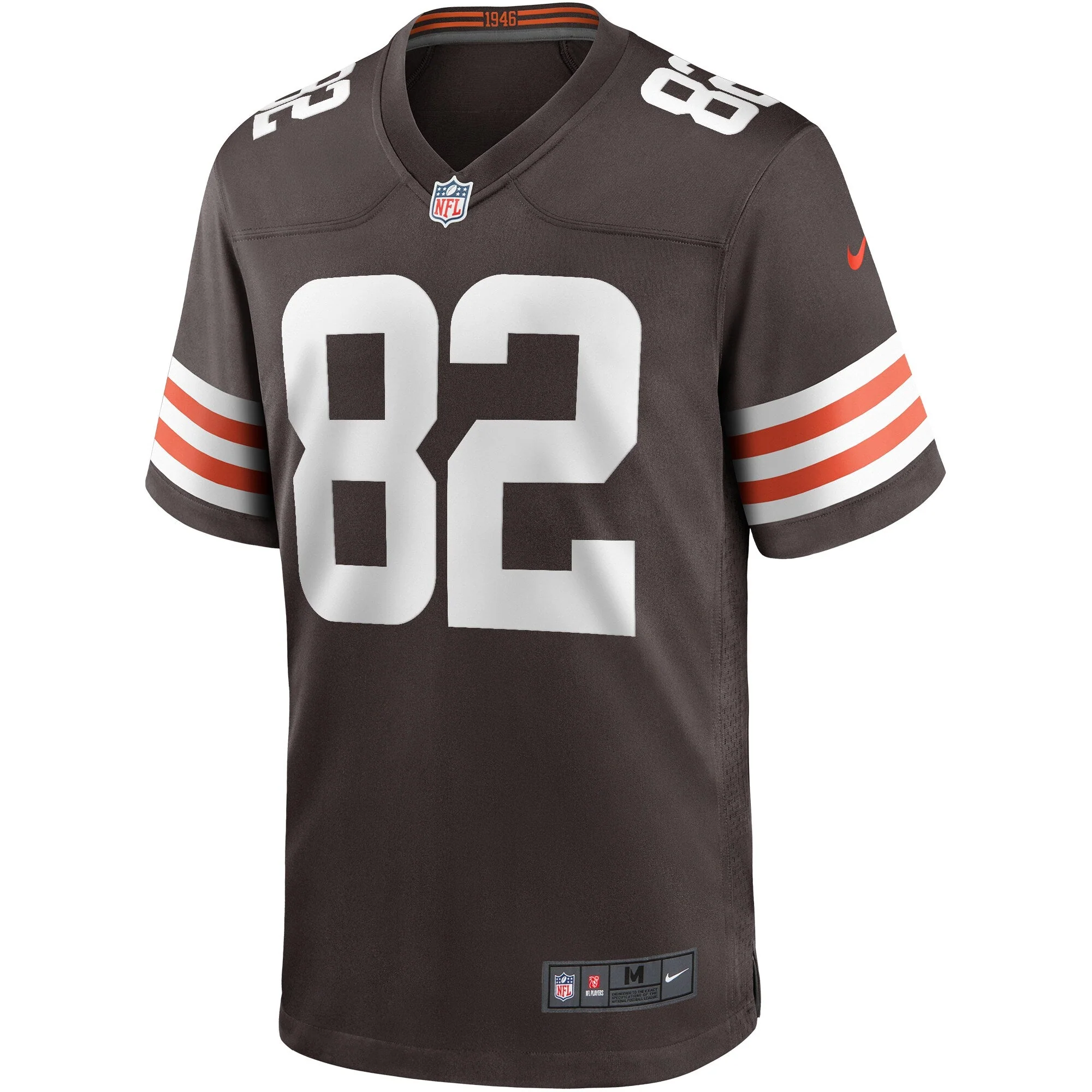 Ozzie Newsome Cleveland Browns Nike Game Retired   Jersey - Brown