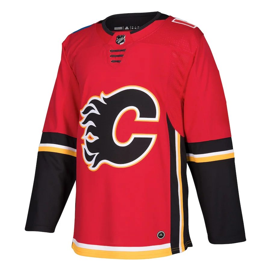 Calgary Flames   Home   Blank Jersey - Red