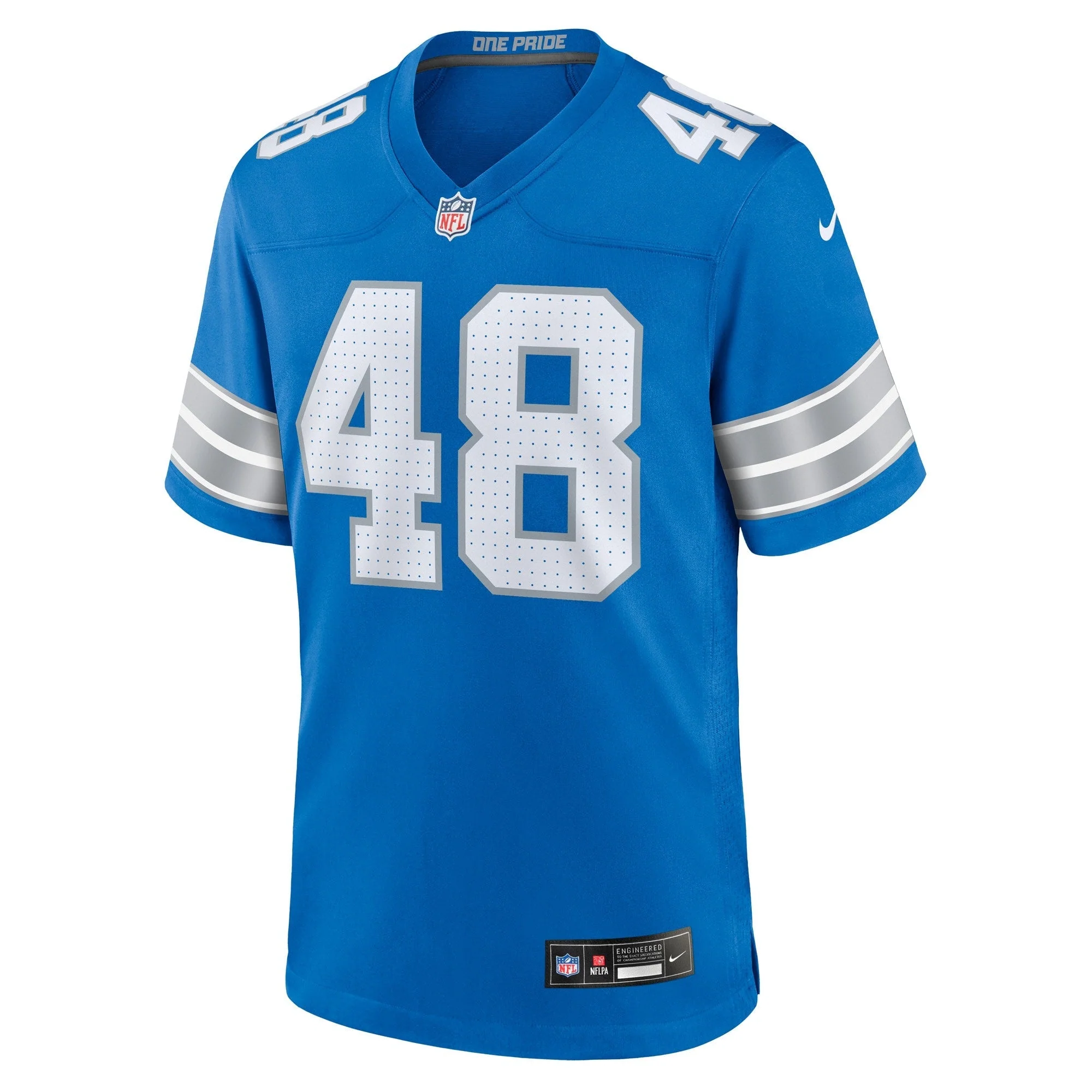 Loren Strickland Detroit Lions Nike Game Jersey -  Blue