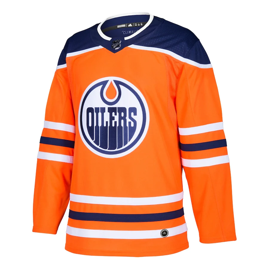 Edmonton Oilers   Home   Blank Jersey - Orange
