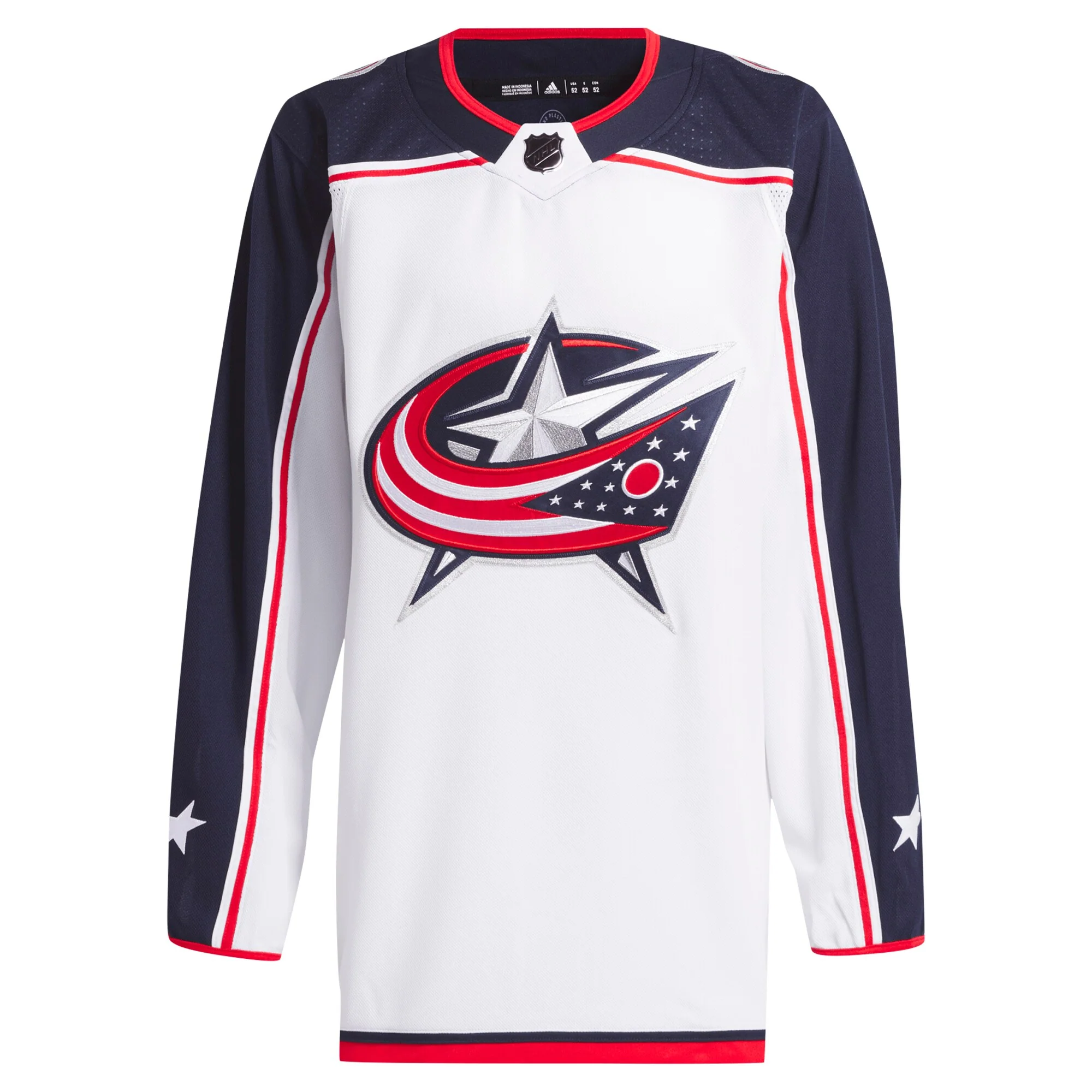 Columbus Blue Jackets   Away Primegreen   Jersey - White