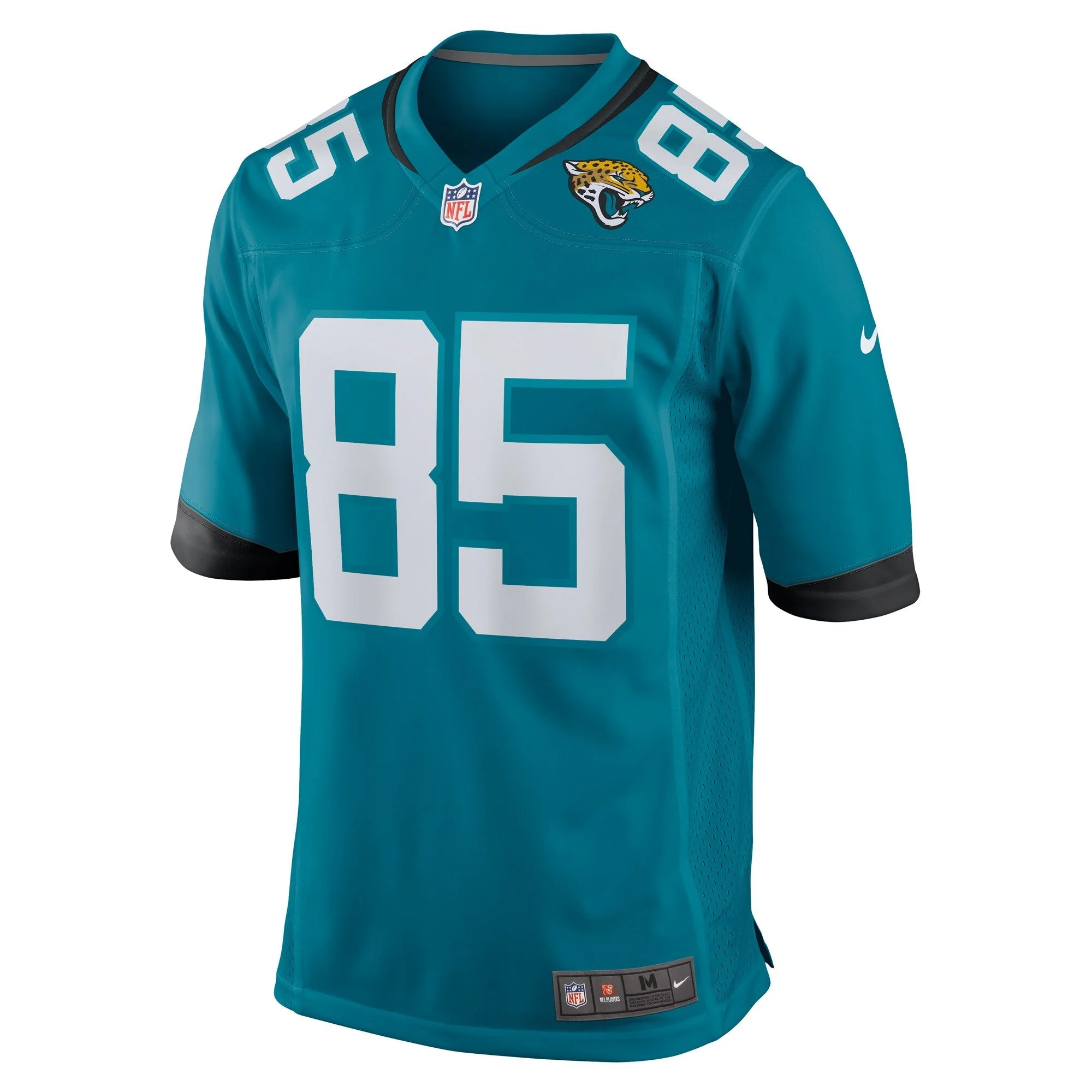 Brenton Strange Jacksonville Jaguars Nike Team Game Jersey -  Teal