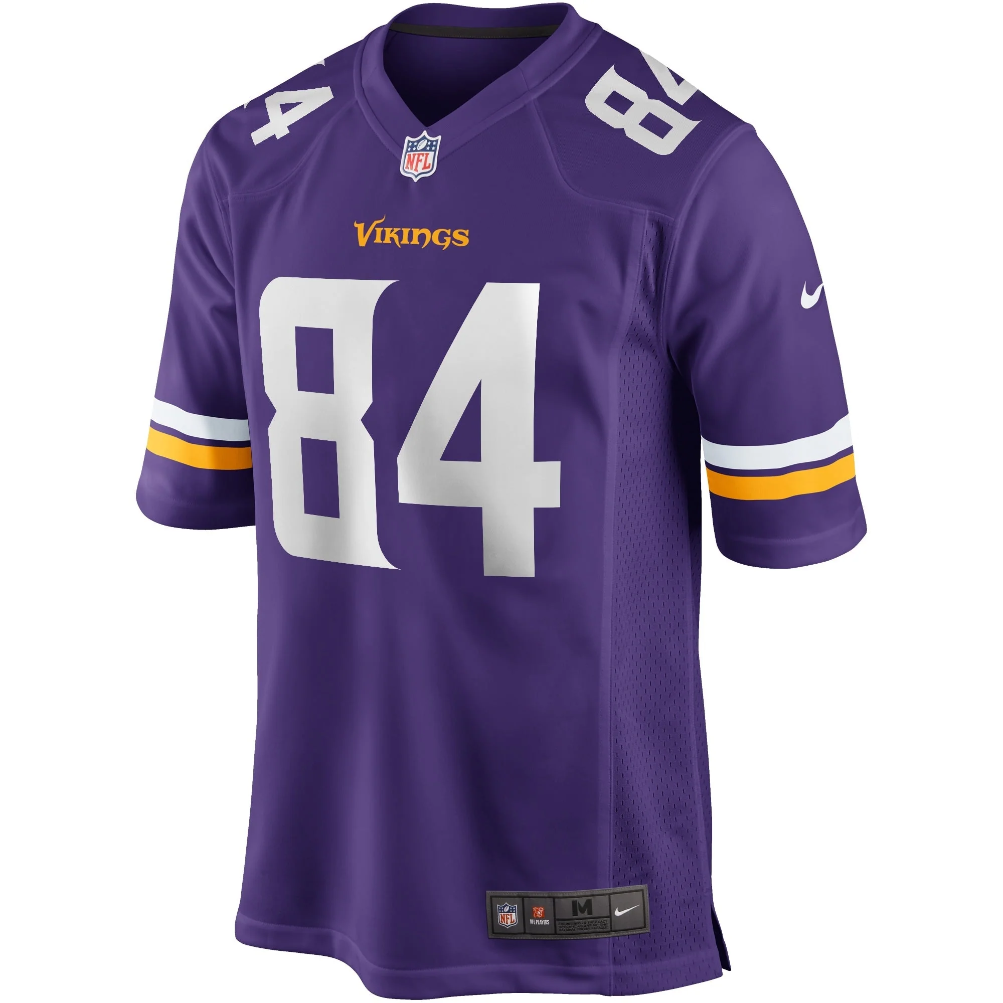 Randy Moss Minnesota Vikings Nike Game Retired   Jersey - Purple