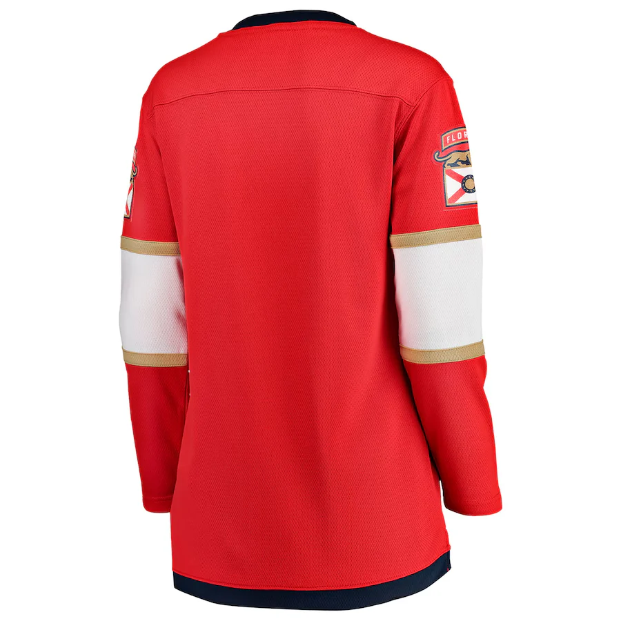 Women's Florida Panthers Fanatics Red 2025 Stanley Cup Final Home Breakaway Jersey