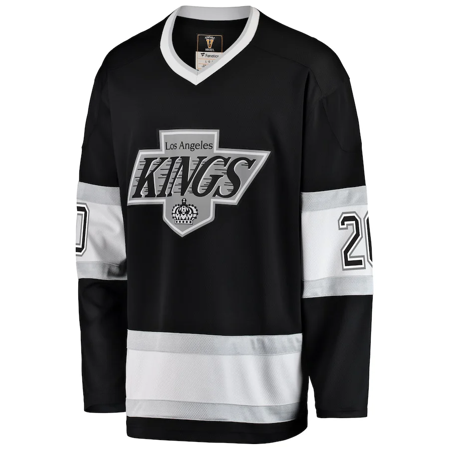 Luc Robitaille Los Angeles Kings   Premier Breakaway Retired  Jersey - Black