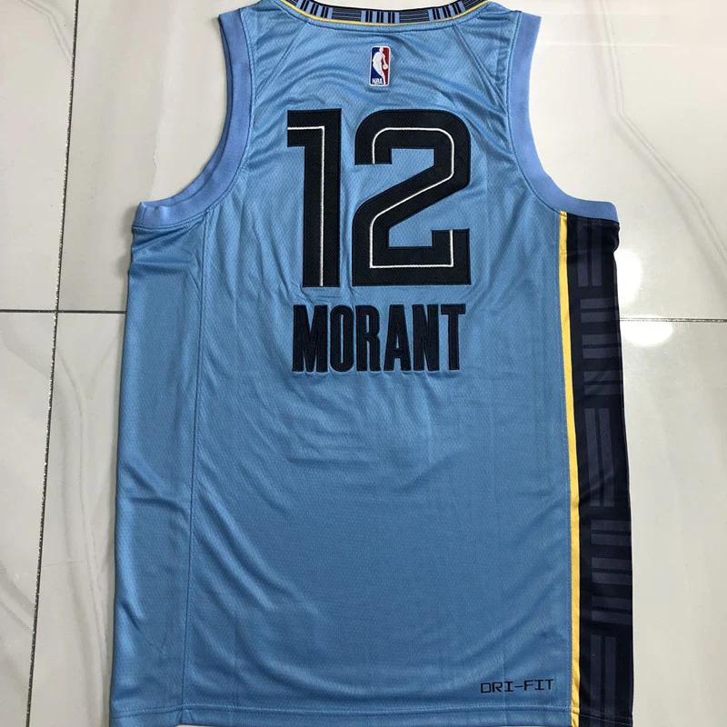 Ja Morant Memphis Grizzlies Blue 12 MN