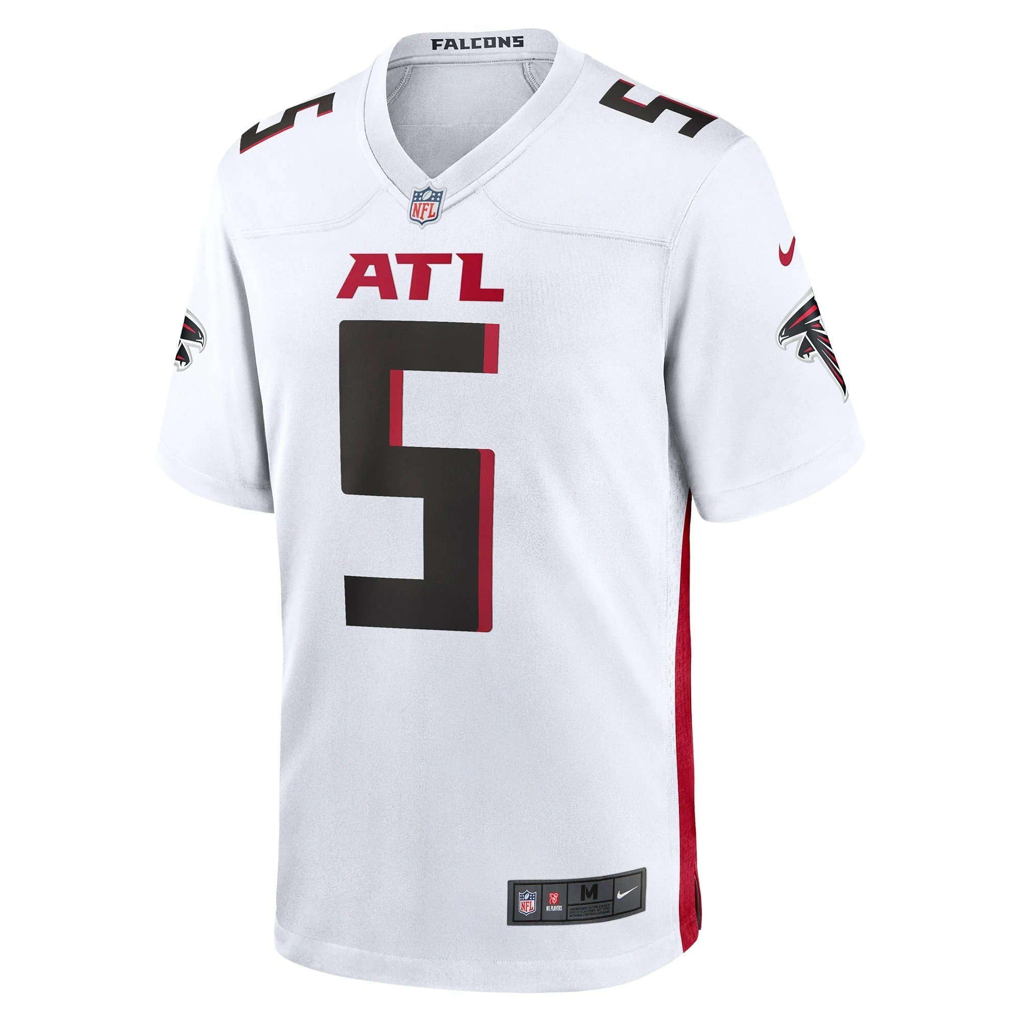 Drake London Atlanta Falcons Nike Away Game   Jersey - White