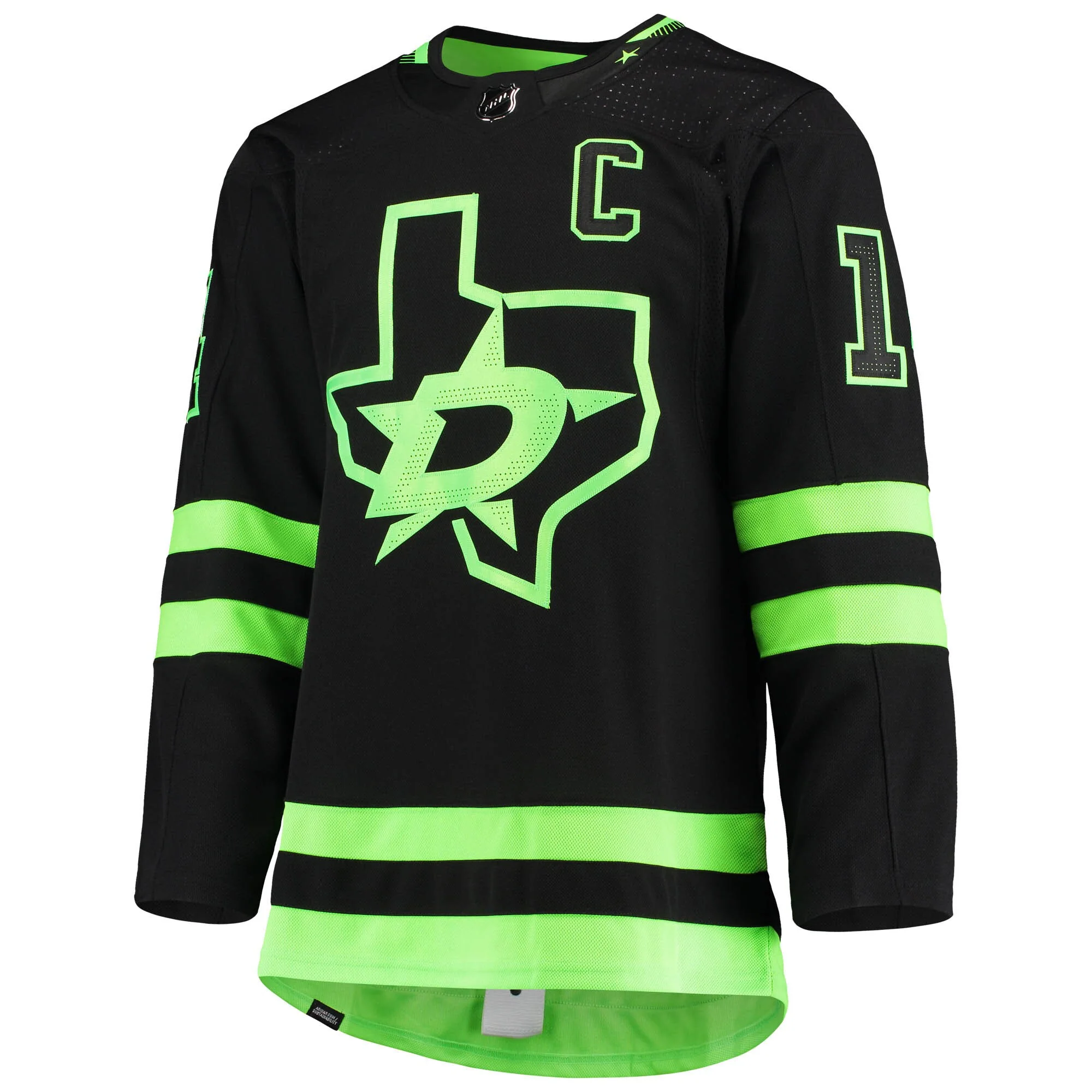 Tyler Seguin Dallas Stars   Alternate Primegreen   Jersey - Black