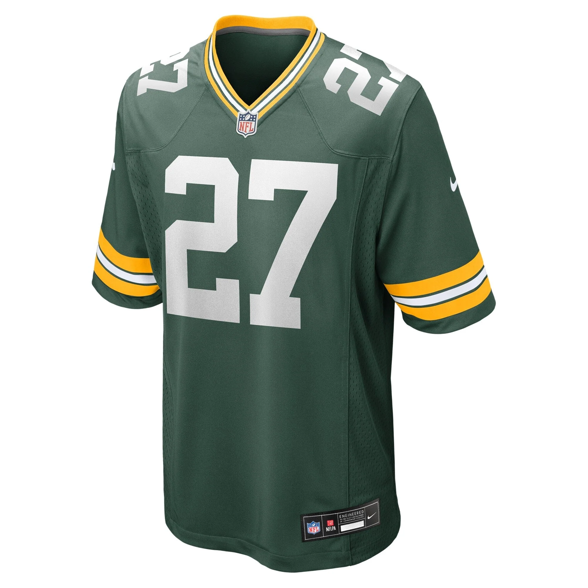 Kitan Oladapo Green Bay Packers Nike  Game Jersey -  Green