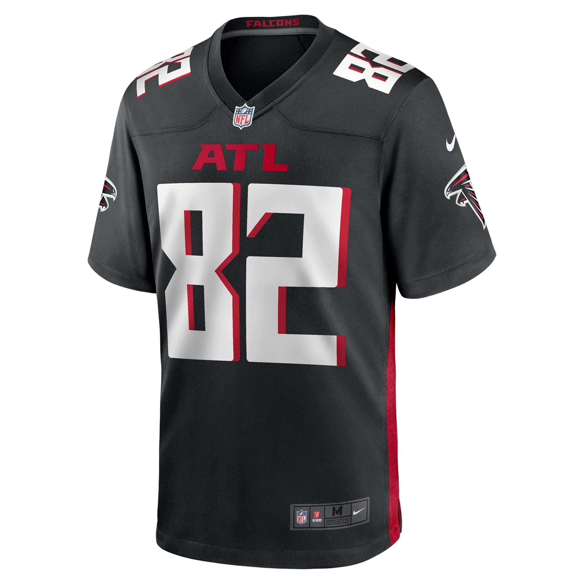 Casey Washington Atlanta Falcons Nike Team Game Jersey -  Black