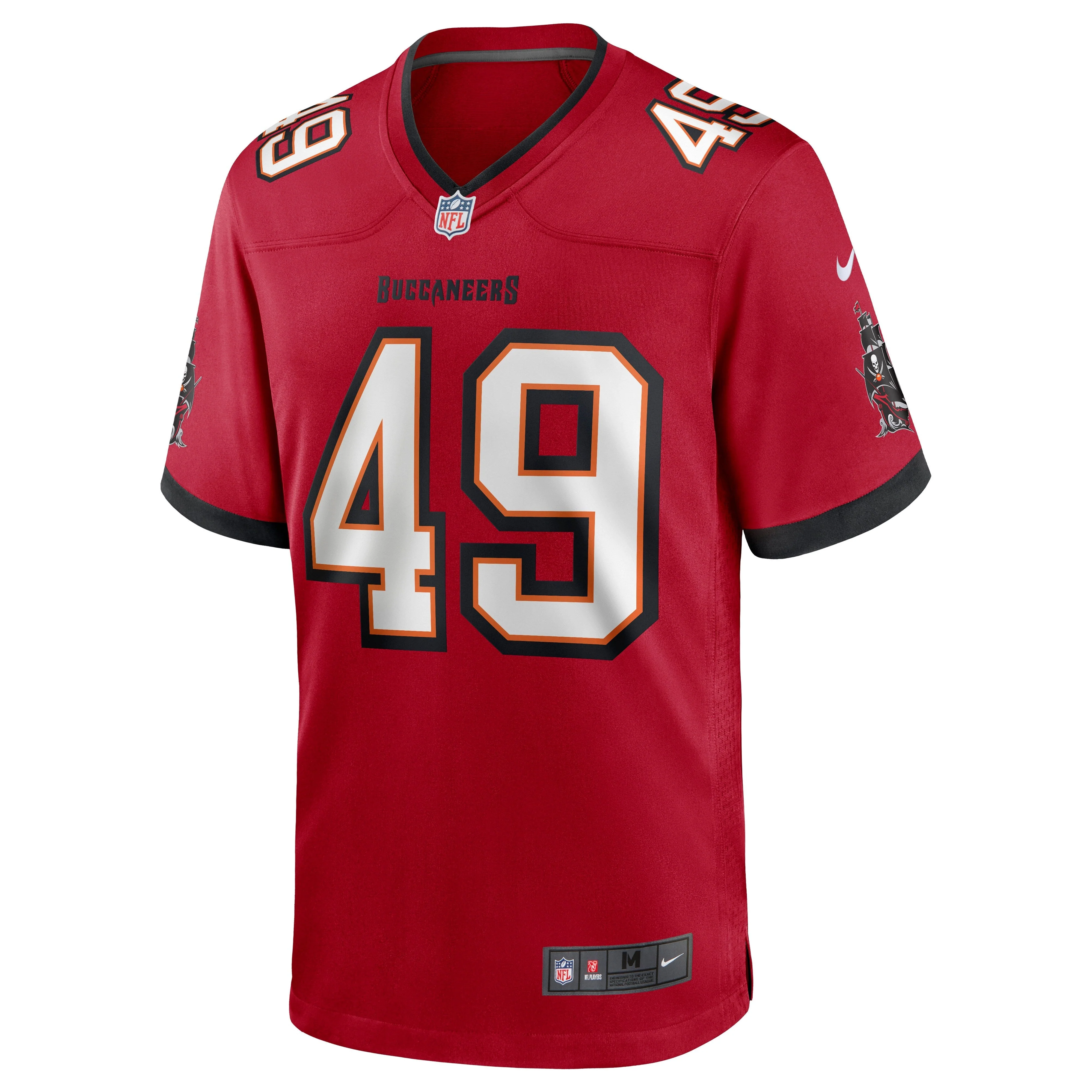 Cam Gill Tampa Bay Buccaneers Nike Game Jersey - Red