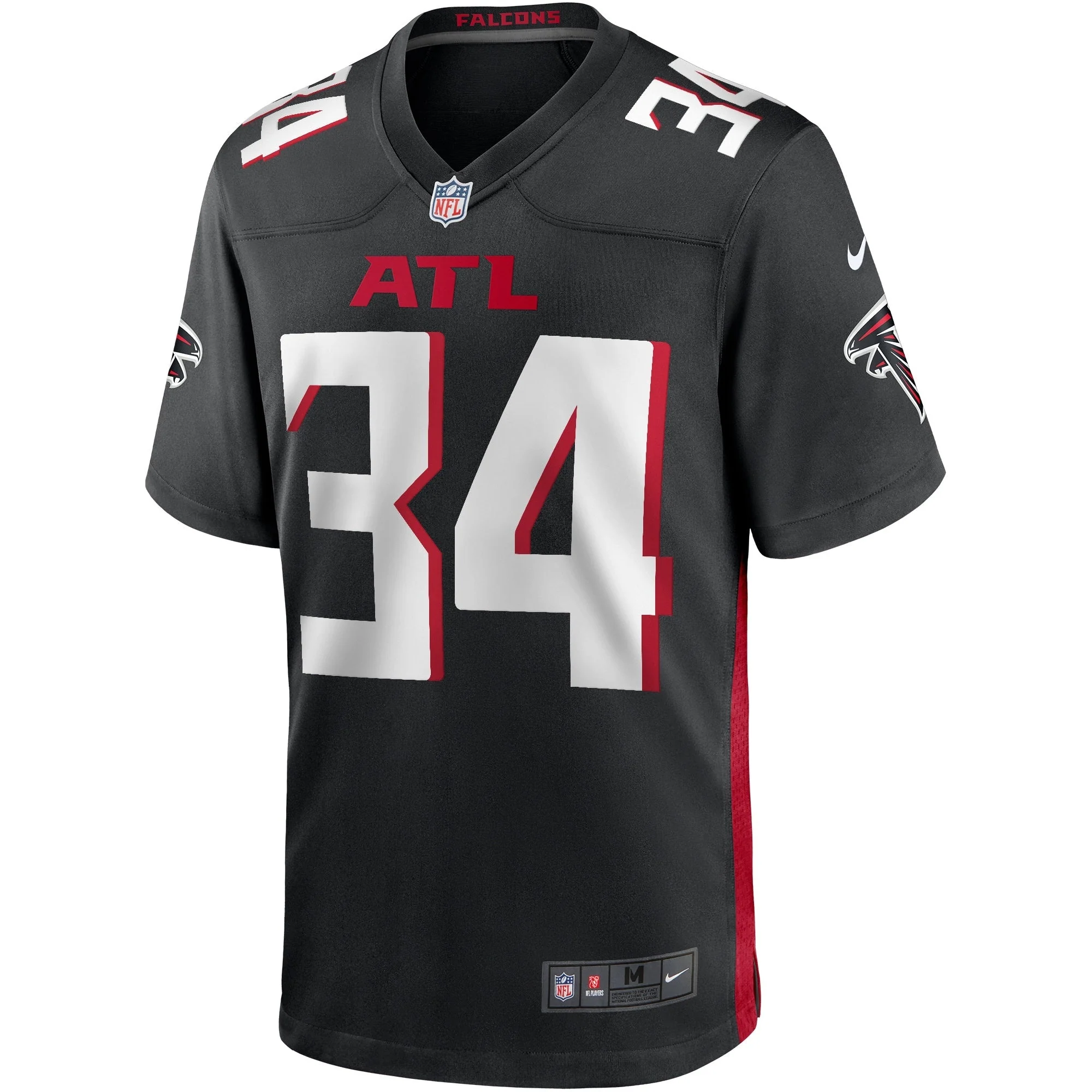 Ray Buchanan Atlanta Falcons Nike Game Retired   Jersey - Black