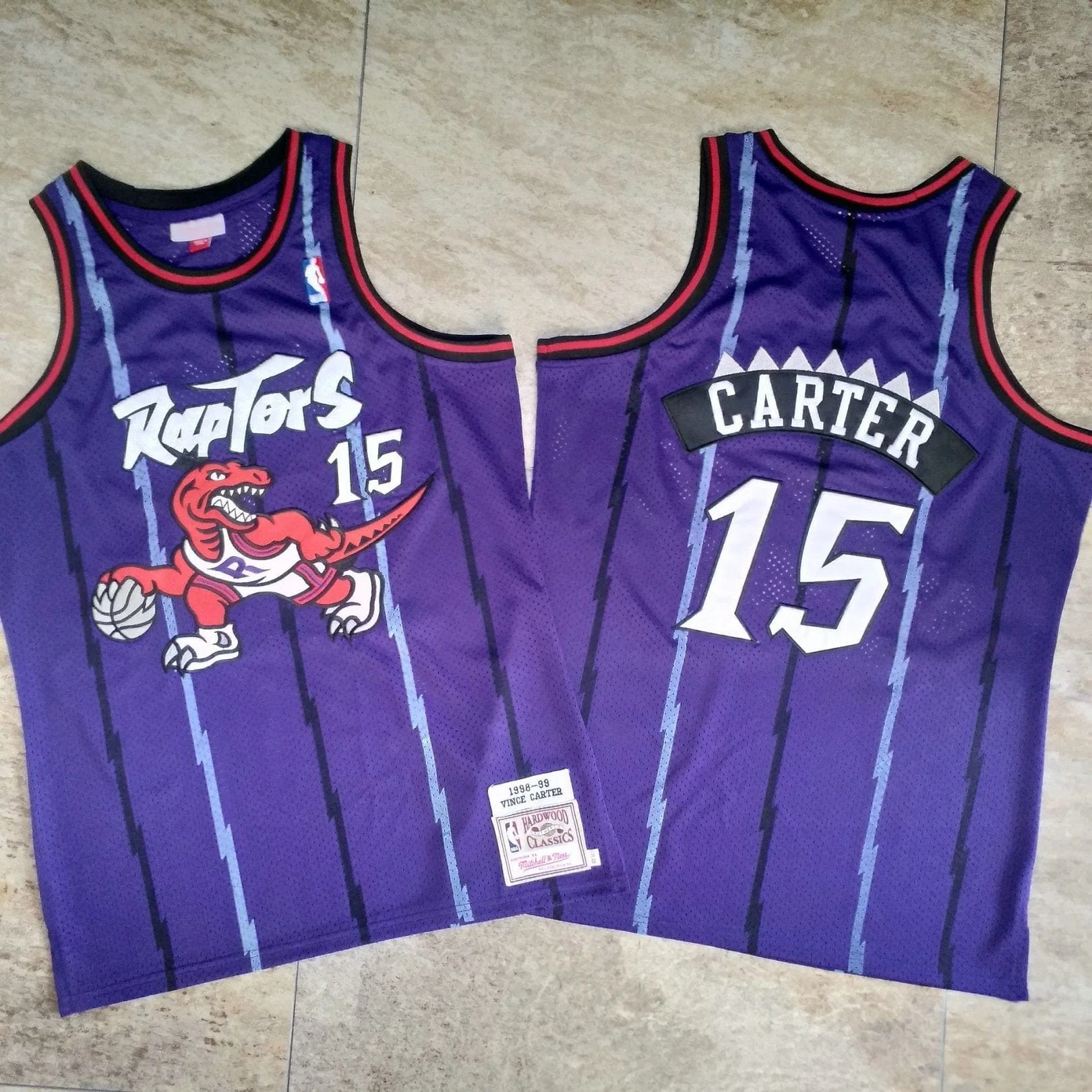 Vince Carter Toronto Raptors Throwback Jersey