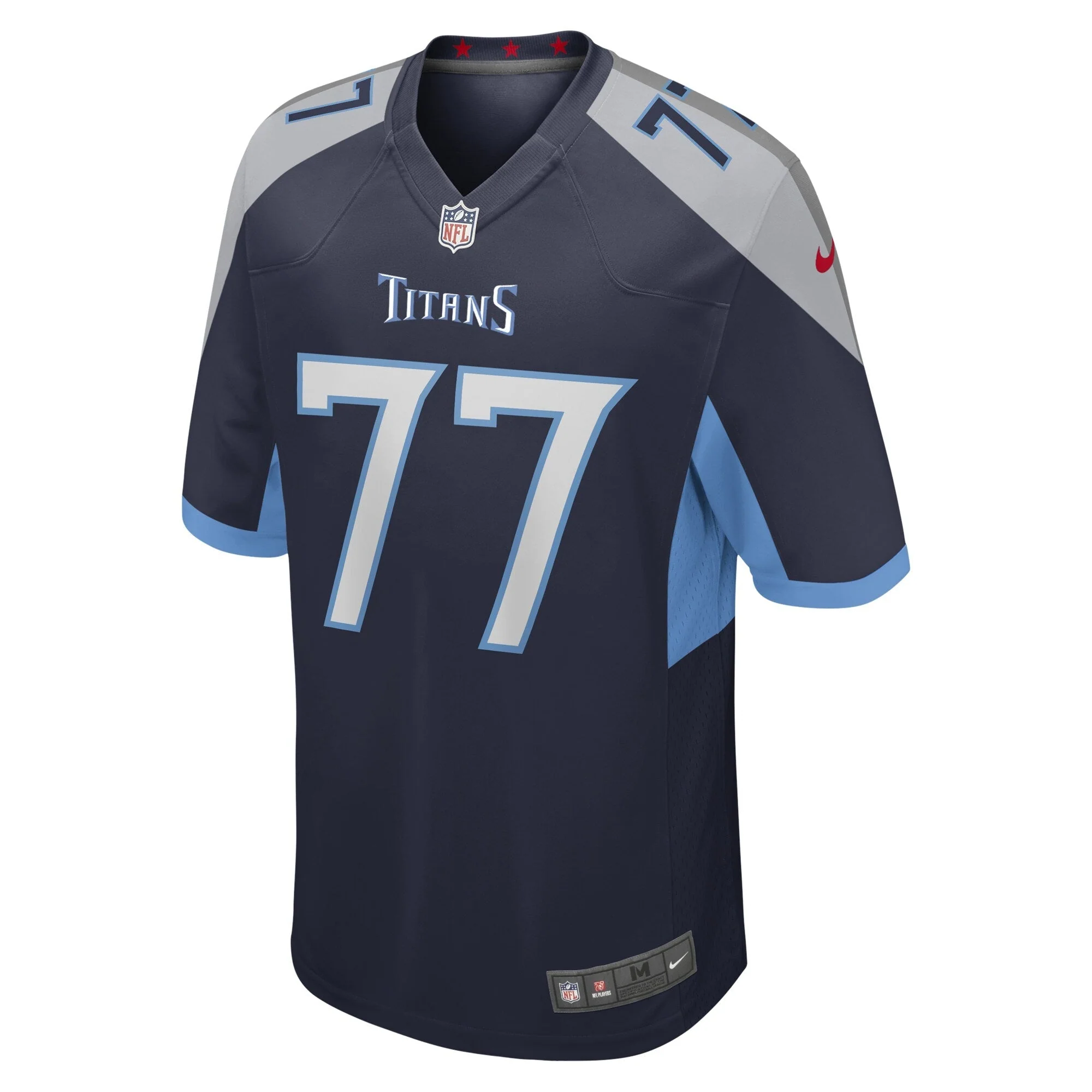 Peter Skoronski Tennessee Titans Nike  Game Jersey - Navy