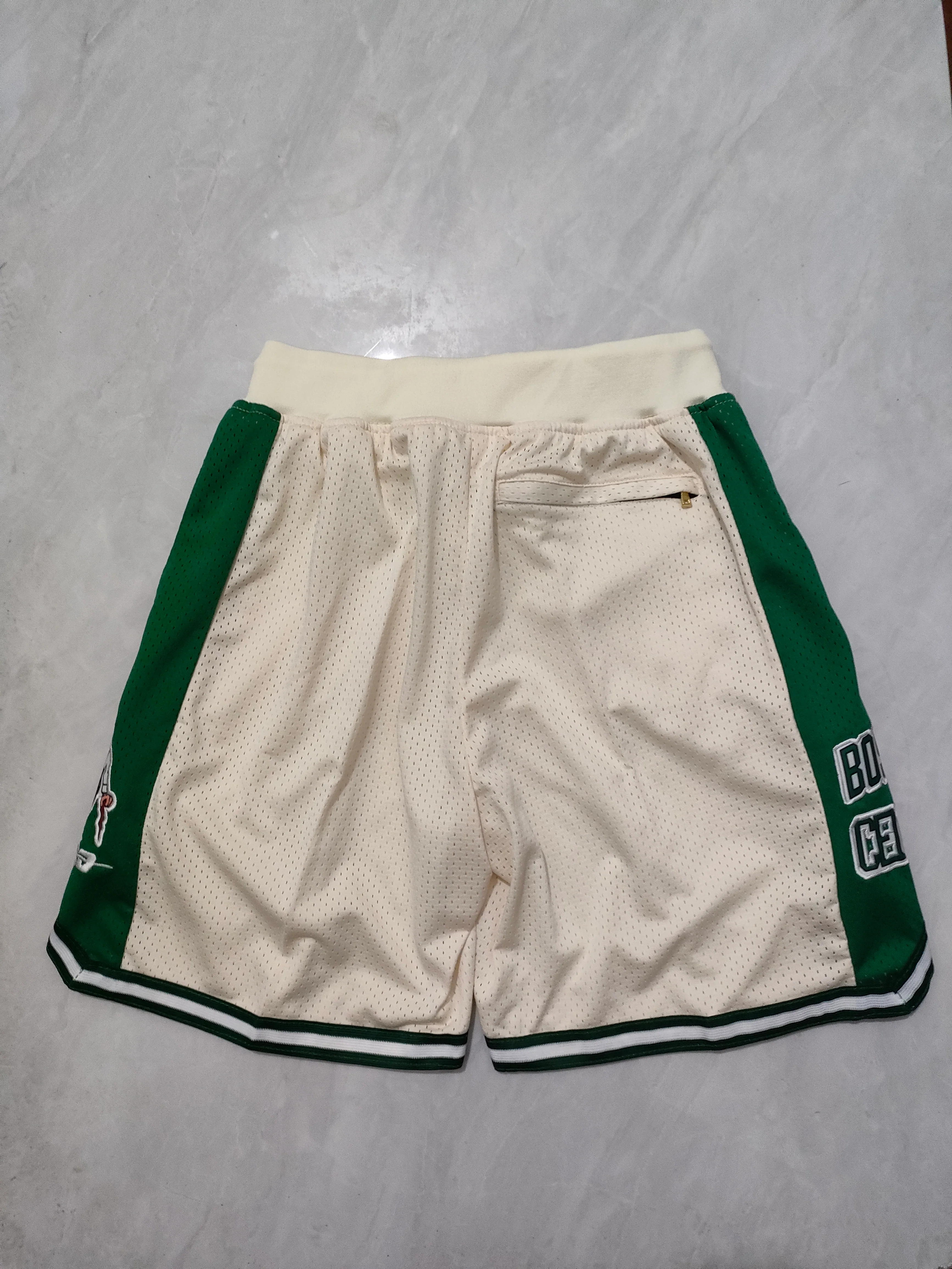 JUST DON Boston Celtics Pocket Shorts