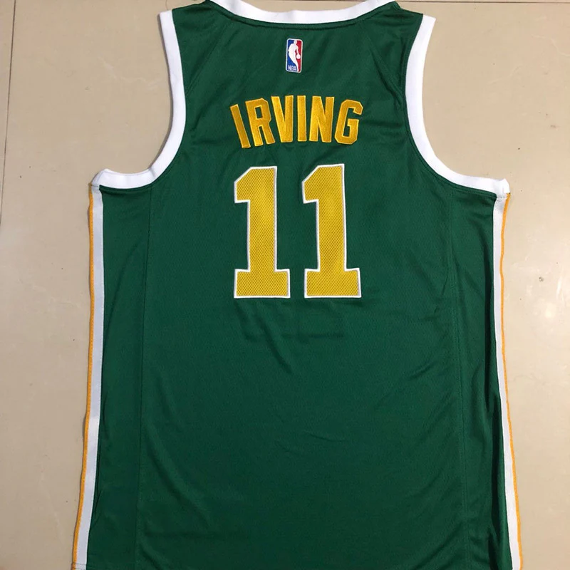 Boston Celtics Kyrie Irving Nike Green 2018/19 Swingman Jersey