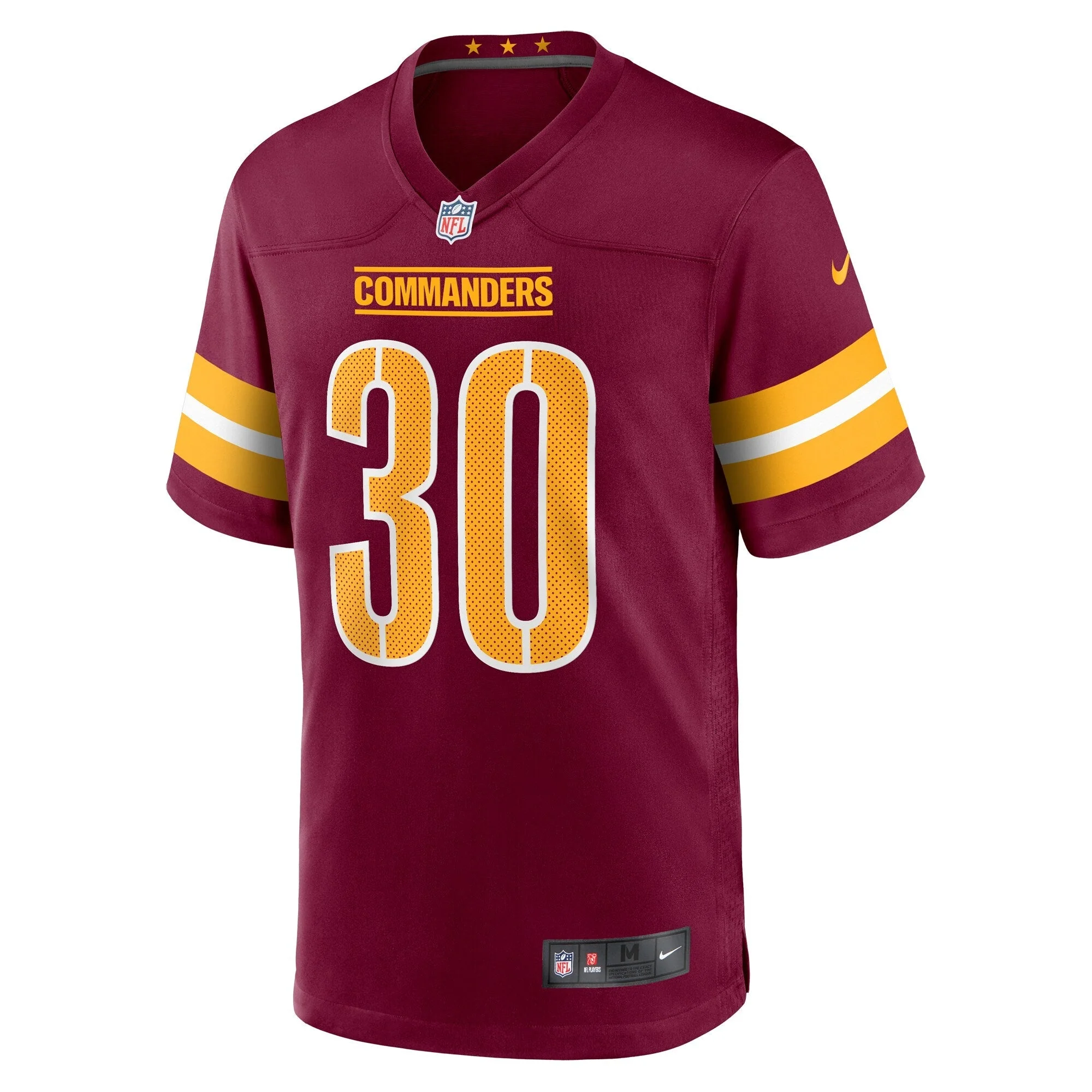 Austin Ekeler Washington Commanders Nike Game   Jersey - Burgundy