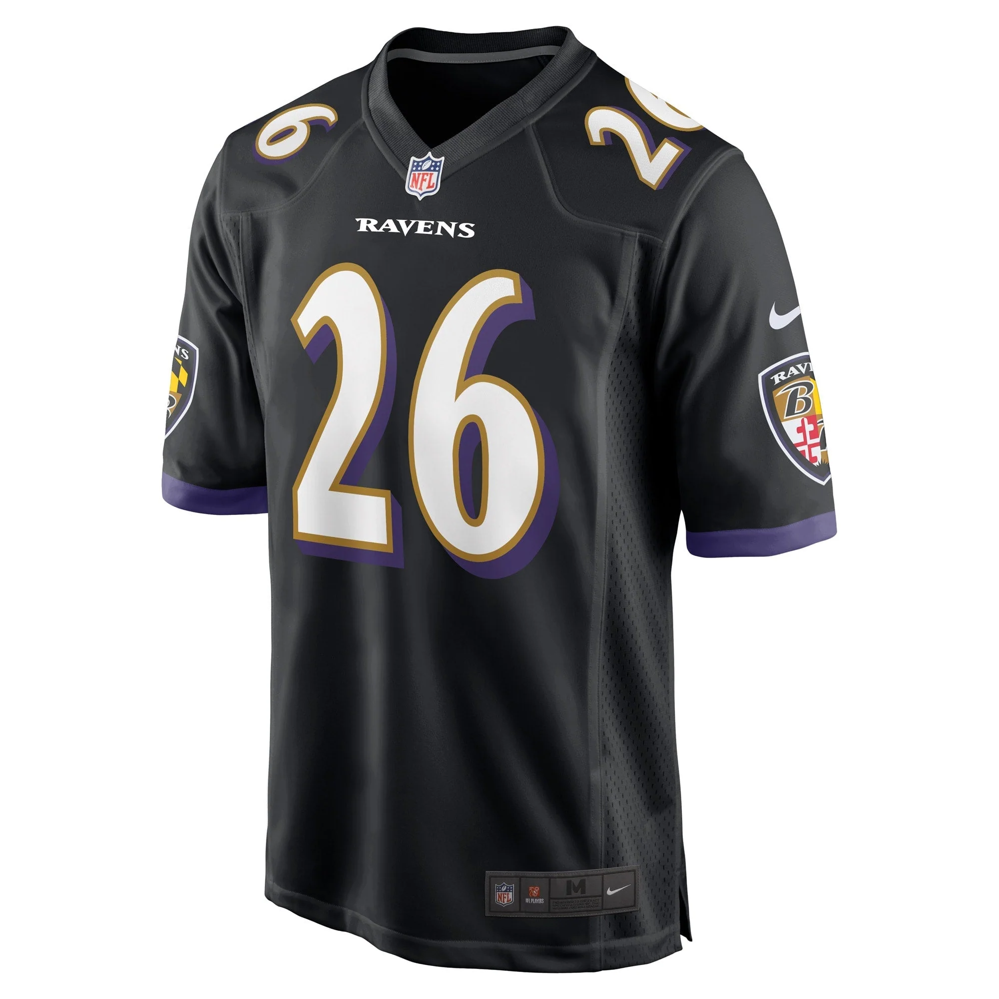 Rod Woodson Baltimore Ravens Nike Retired   Jersey - Black