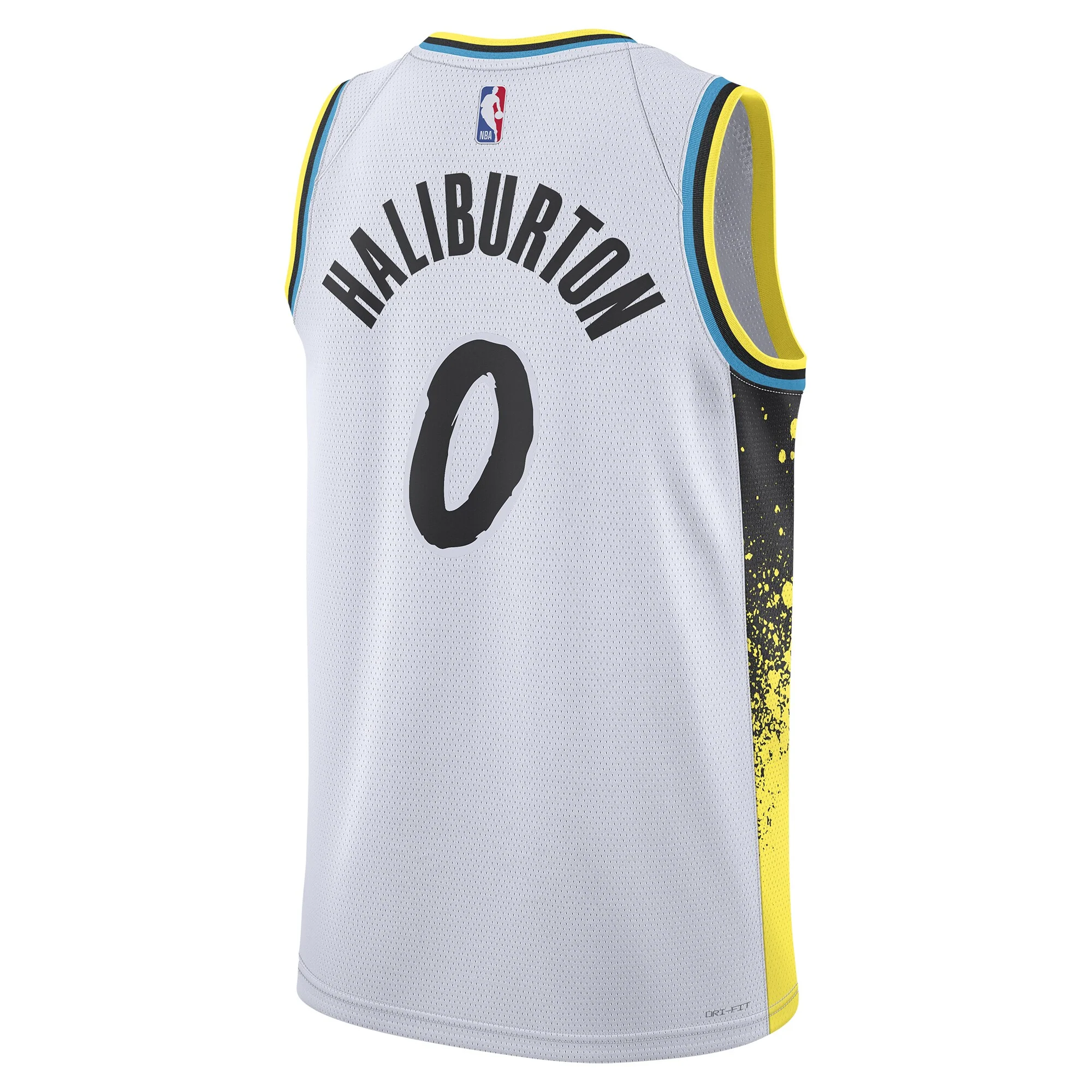 Unisex Indiana Pacers Tyrese Haliburton White 2024/25 Swingman Jersey - City Edition