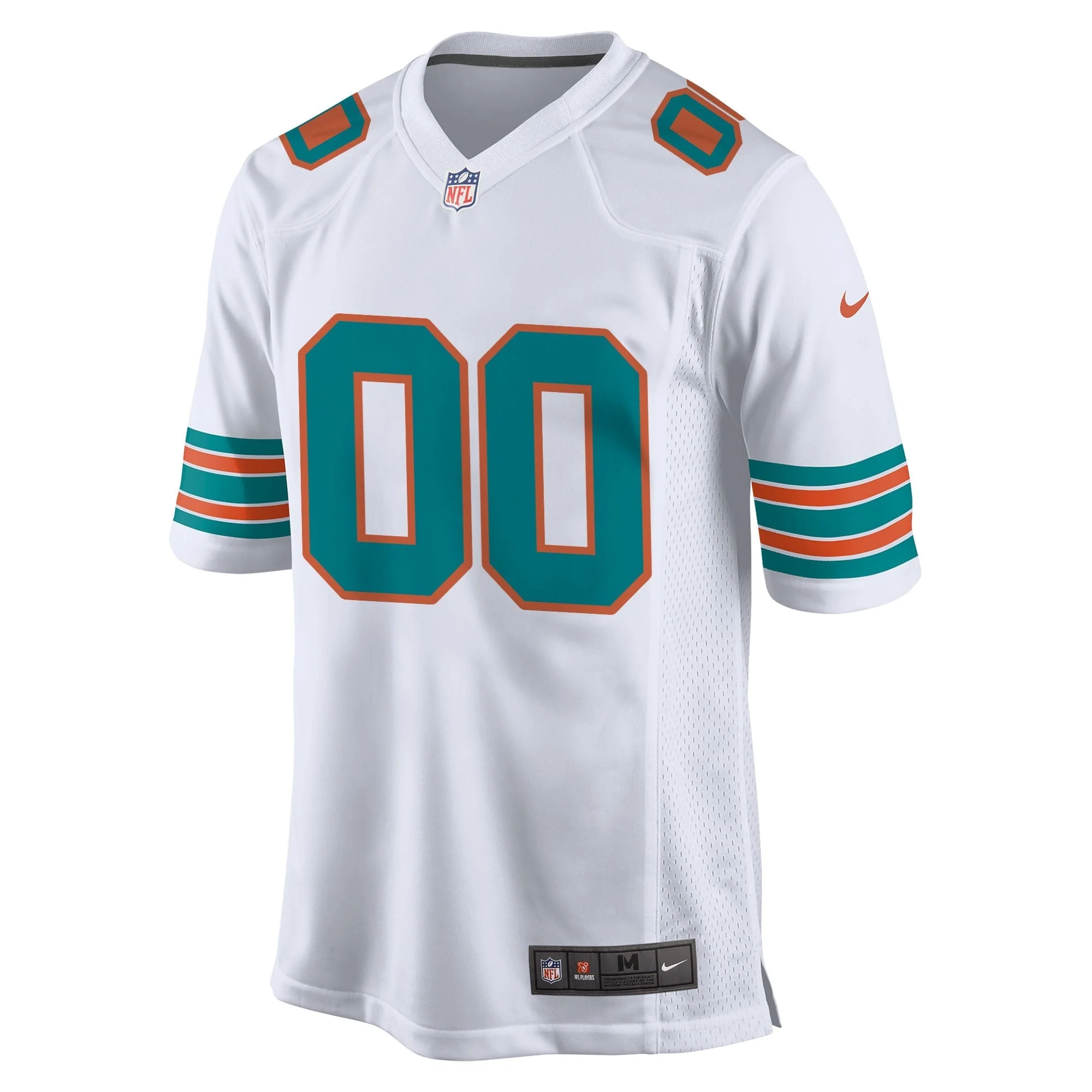 Miami Dolphins Nike Alternate Custom Game Jersey - White
