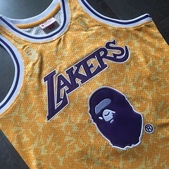 Los Angeles Lakers BAPE Yellow 93 MN