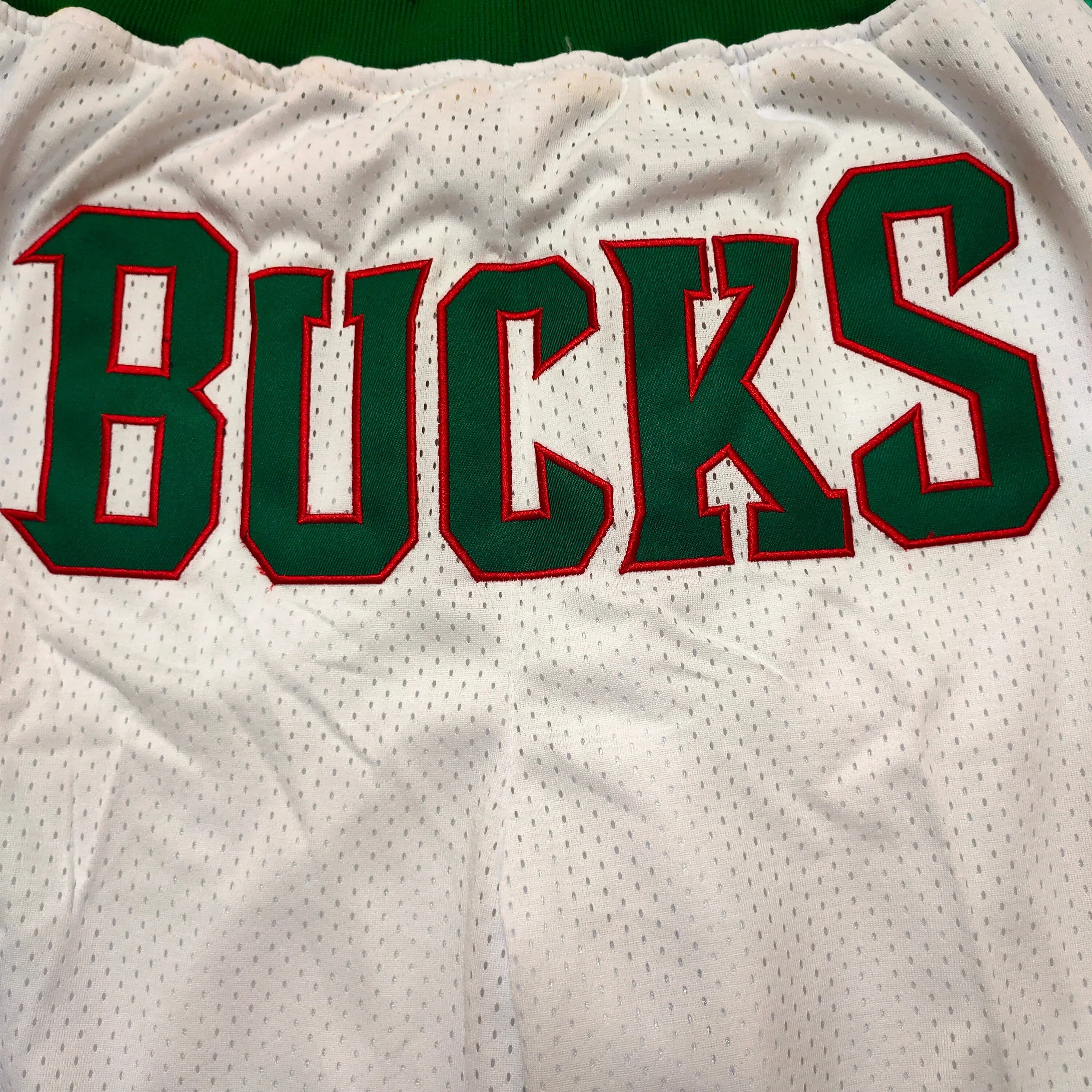 Milwaukee Bucks White Pocket Pants