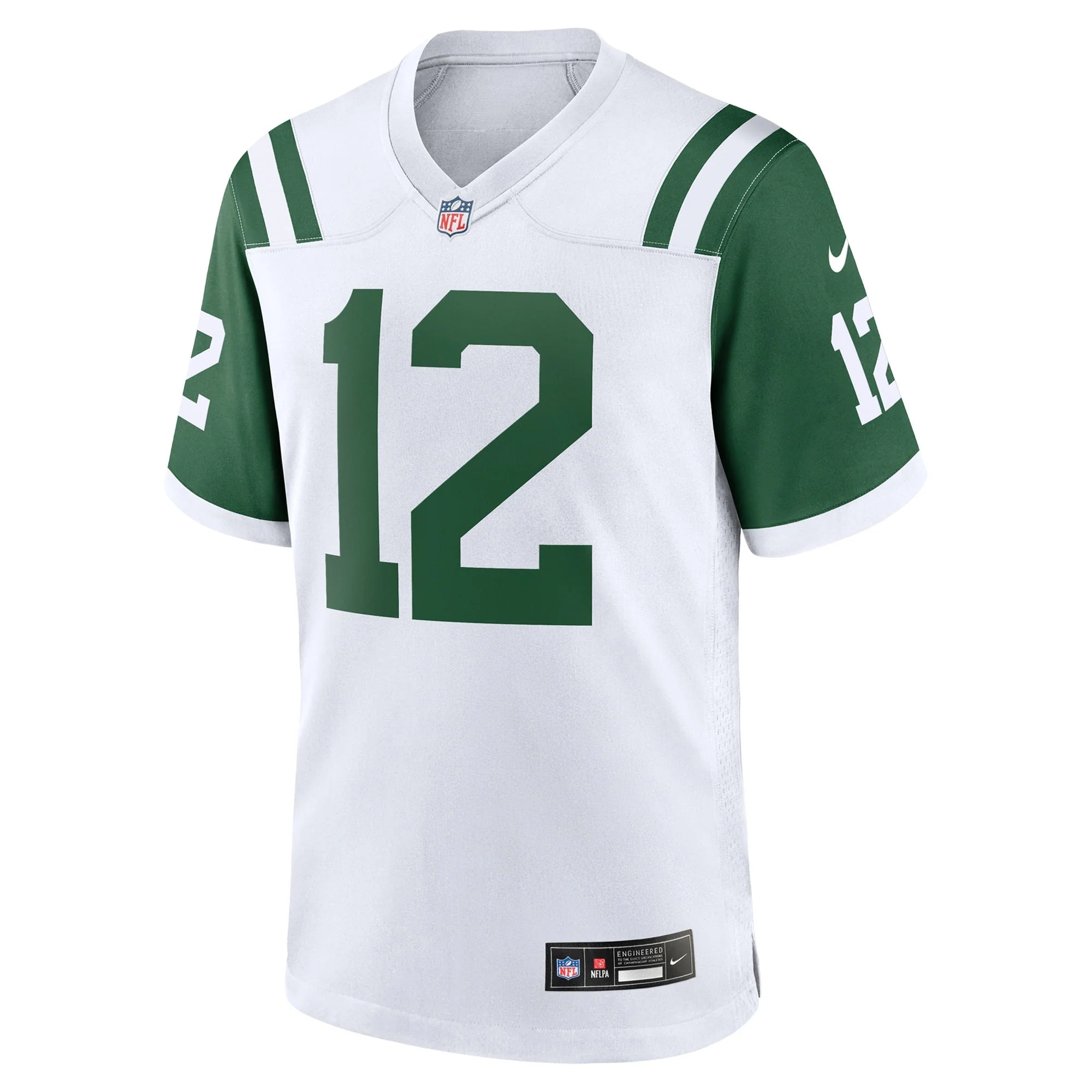 Joe Namath New York Jets Nike Classic Alternate Retired   Game Jersey - White