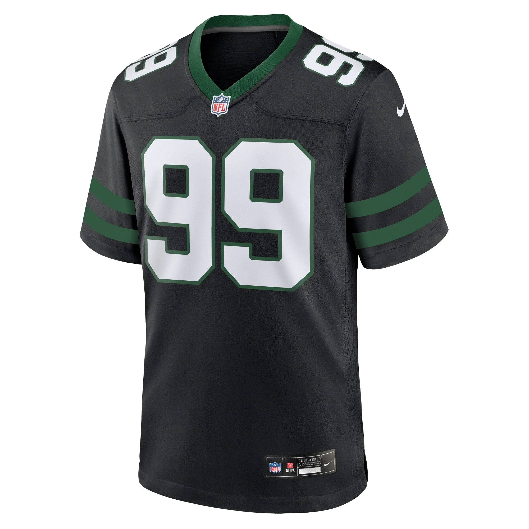 Will McDonald IV New York Jets Nike Alternate Game Jersey - Legacy Black